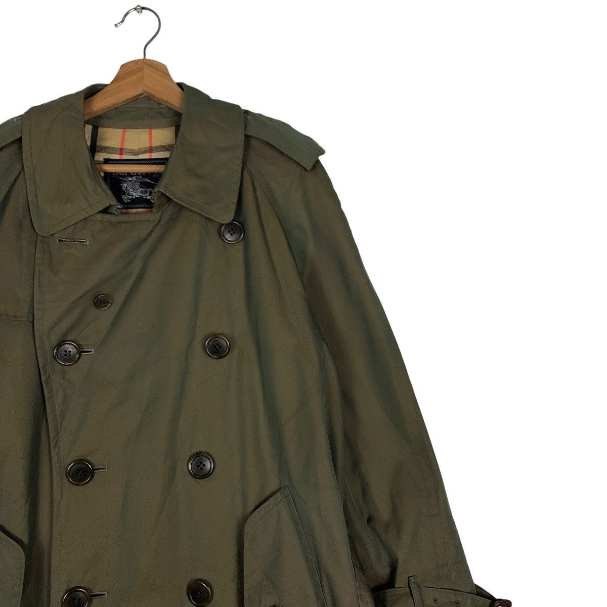 Burberry 🔥Vintage Burberrys Long Jacket Roped Bondage Nova Check Size US M / EU 48-50 / 2 - 7 Thumbnail