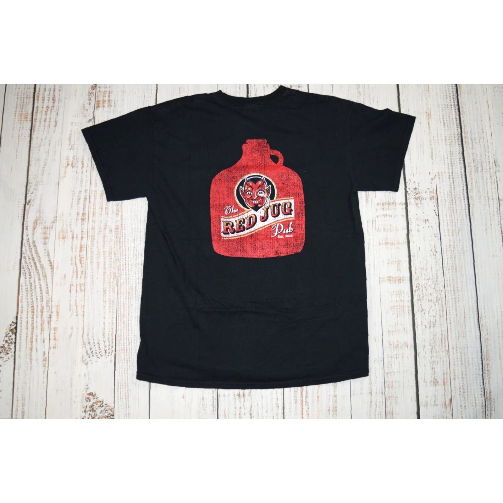 Gildan GILDAN Beer Shirt Black Short Sleeve Men's M #JUGLIFE Binghamton Cortland Oneonta Bar Size US M / EU 48-50 / 2 - 4 Thumbnail
