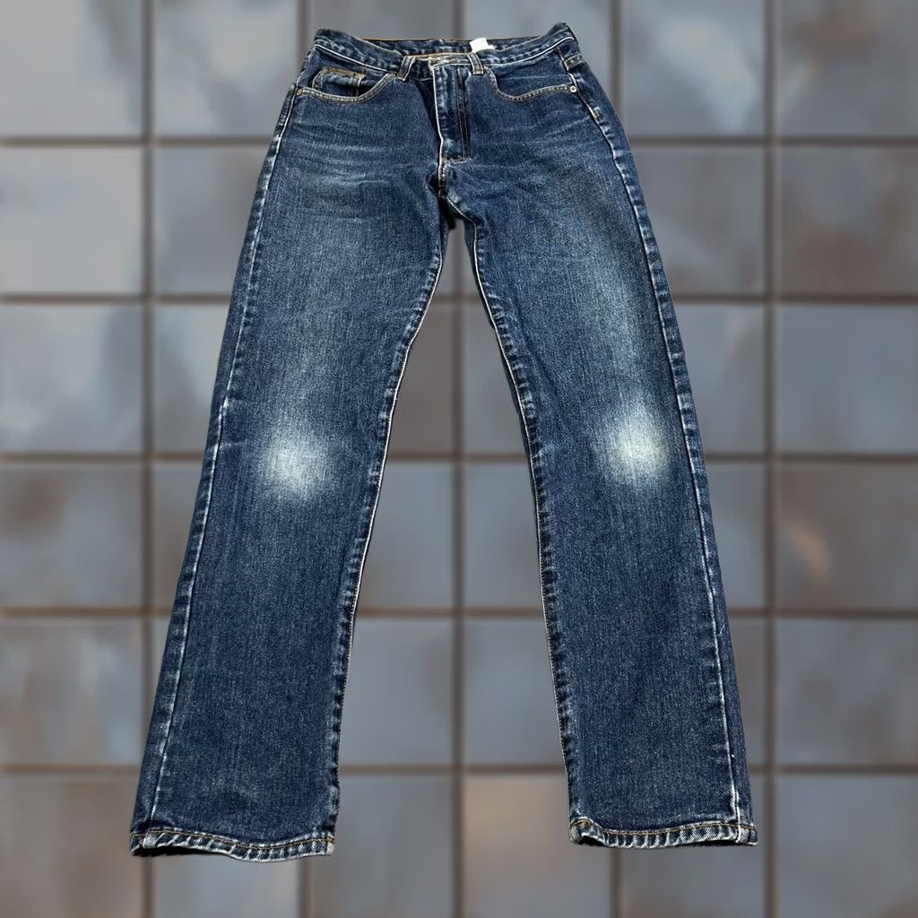 Calvin Klein Calvin Klein Womens Jeans Mom High Waist Tapered 27 32 UK 8 Dark Wash VTG Denim 5-Pocket Blue Shoes? Size 30" / US 8 / IT 44 - 1 Thumbnail