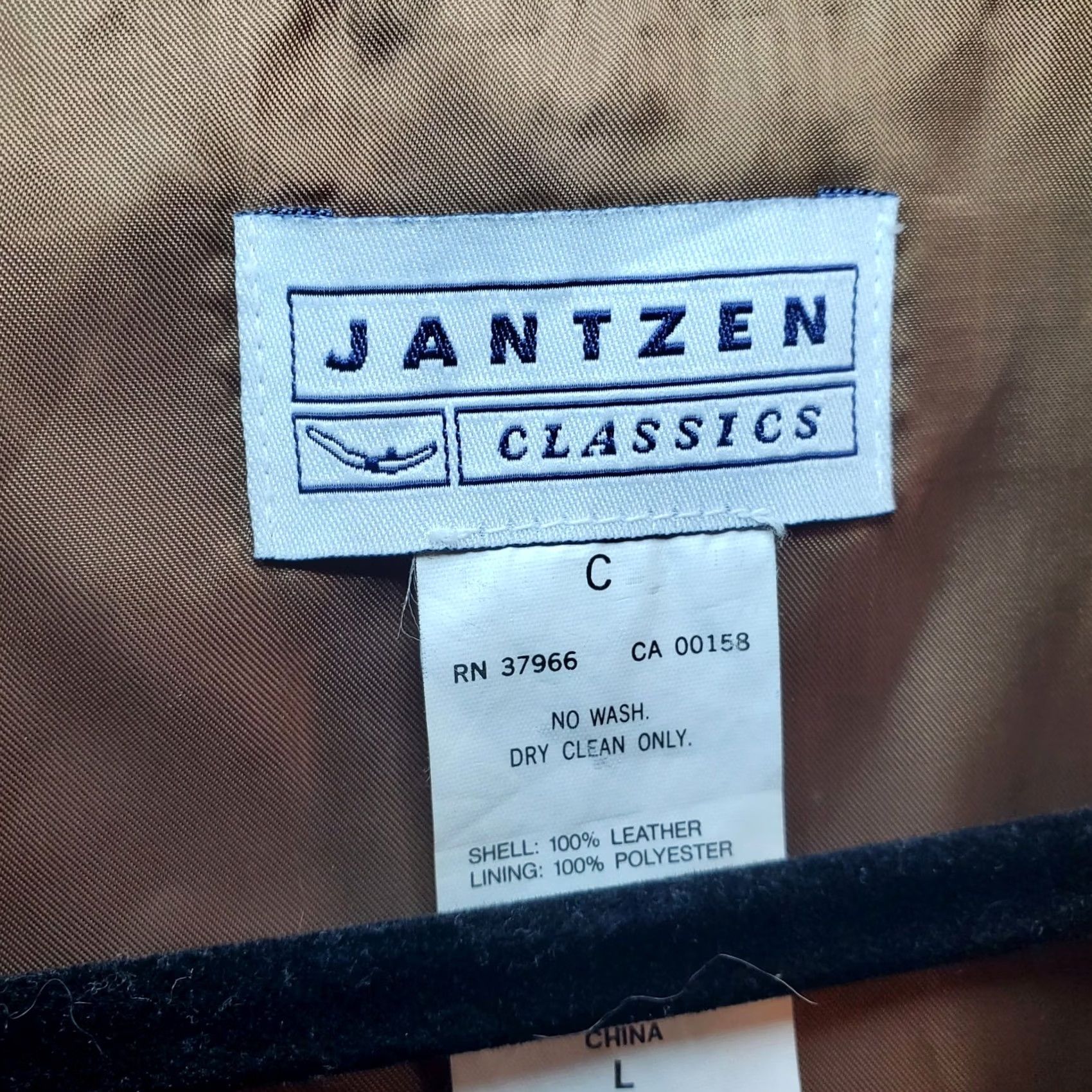 Jantzen VINTAGE Jantzen Womens Vest L Leather Suede Full Zip Brown Western Biker Rodeo 80s 90s Size L / US 10 / IT 46 - 5 Thumbnail