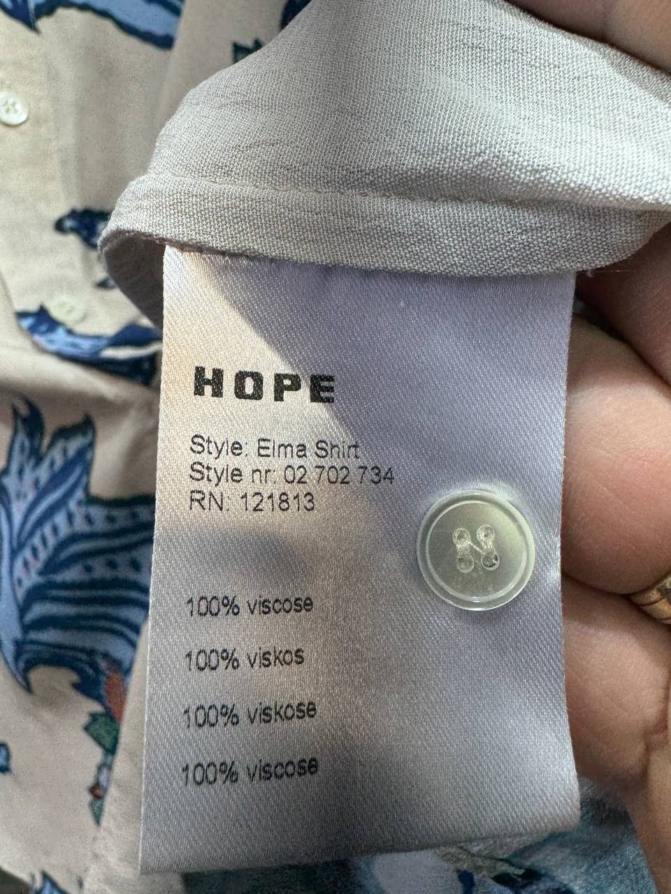 Hope HOPE Multicolor Shirt Button Up Size US M / EU 48-50 / 2 - 13 Thumbnail