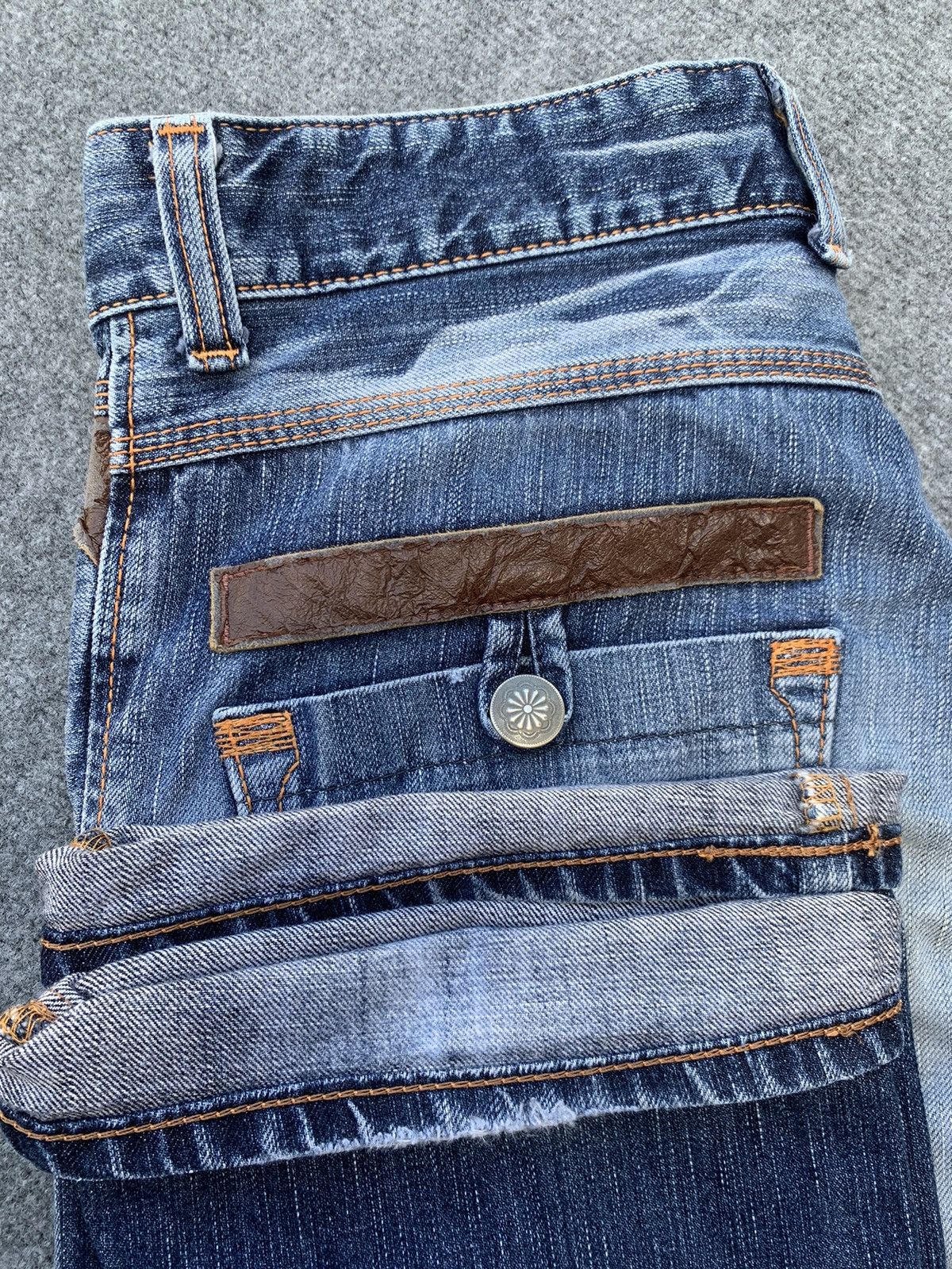 Edwin Edwin Blue Trip faded blue mud wash. Size US 31 - 11 Thumbnail