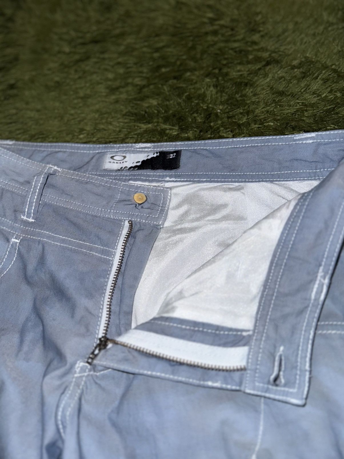 Oakley [32] Oakley Japan Skull Hand-Dyed Cropped Pants Indigo Size US 32 / EU 48 - 3 Thumbnail