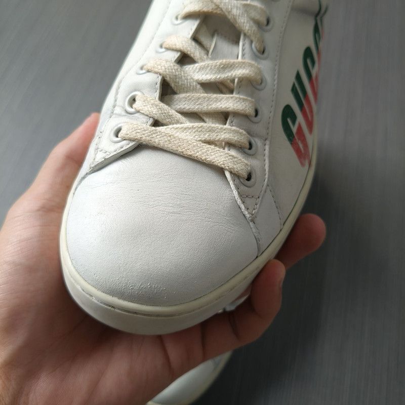 Gucci Gucci Ace Blade Vintage Sneakers for Men Size US 8.5 / EU 41-42 - 6 Thumbnail
