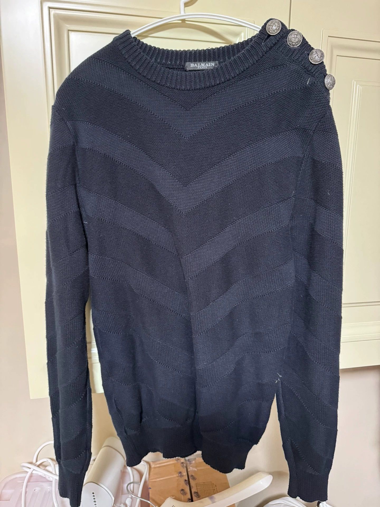 Balmain Balmain Men's sweater Size US M / EU 48-50 / 2 - 1 Thumbnail