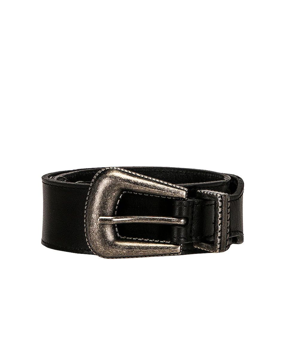 Saint Laurent Paris o1bcso1str1224 Size: 80 /Cintura Vegetal Browny in Black Size ONE SIZE - 3 Thumbnail