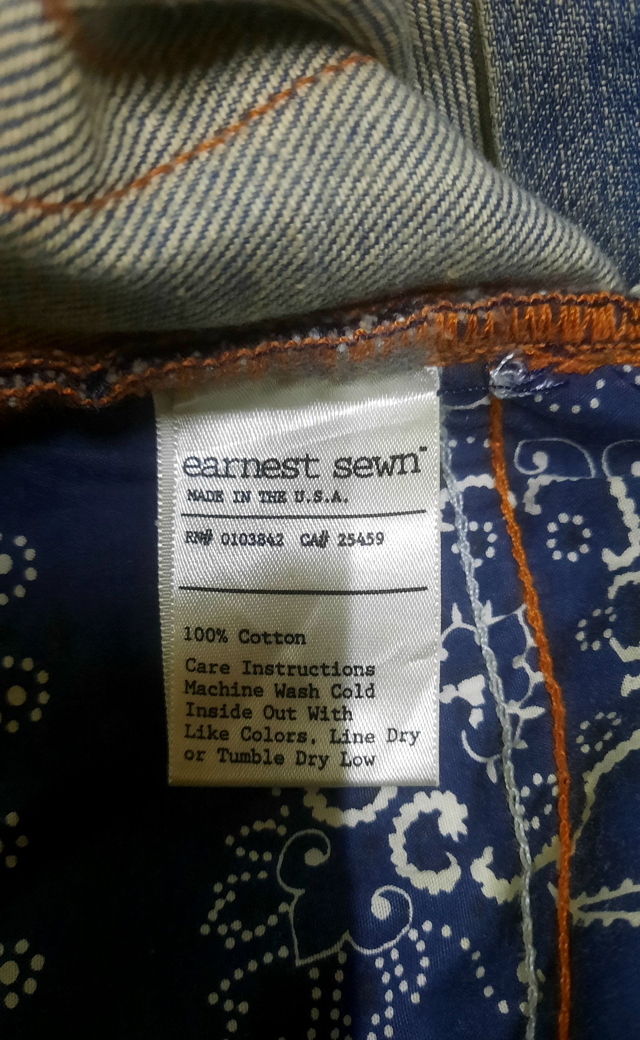 Earnest Sewn Earnest Sewn jeans Size US 32 / EU 48 - 6 Thumbnail