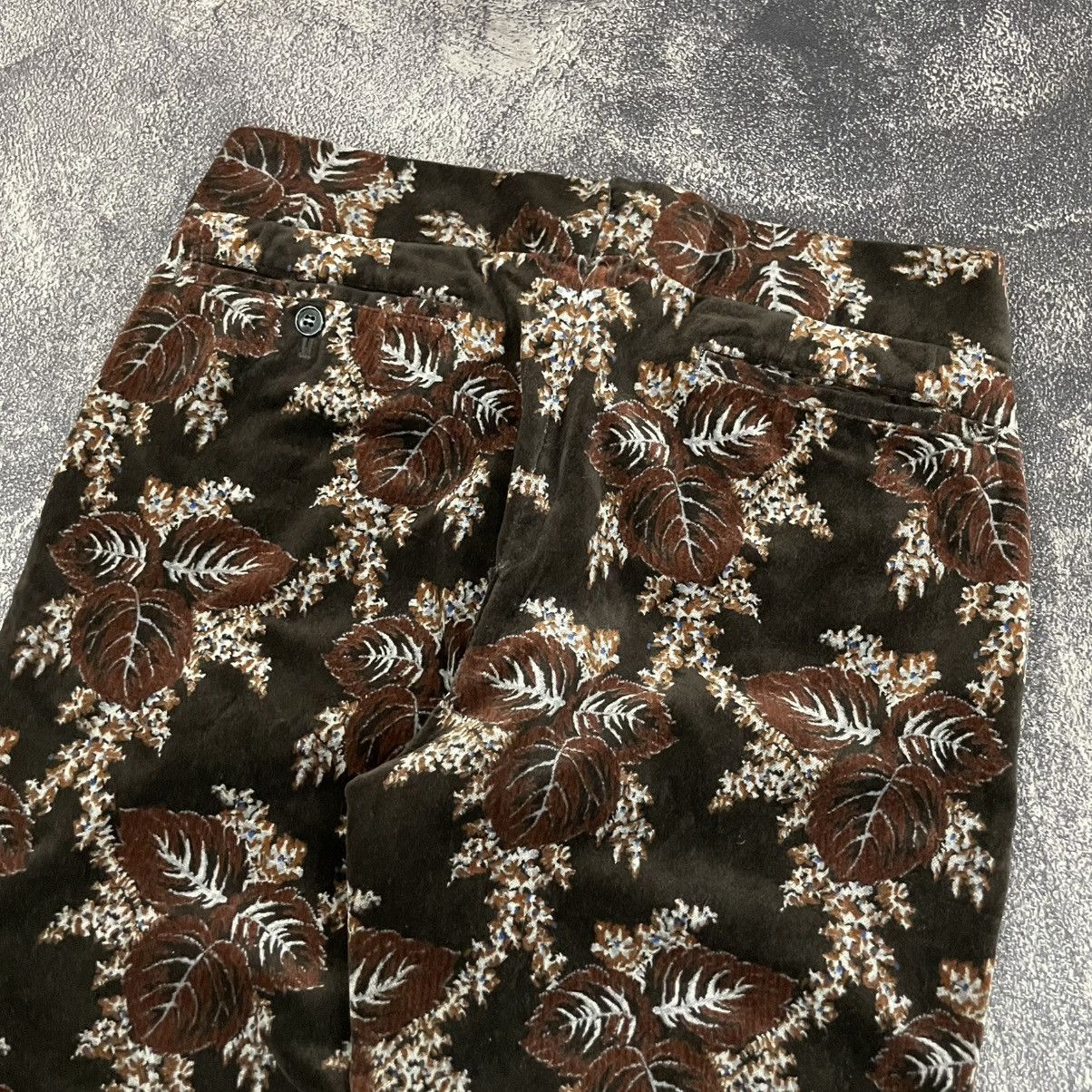 Comme des Garcons × Julius × Yohji Yamamoto CommeDesGarcons velvet pants AD2001 Size 31" - 4 Thumbnail