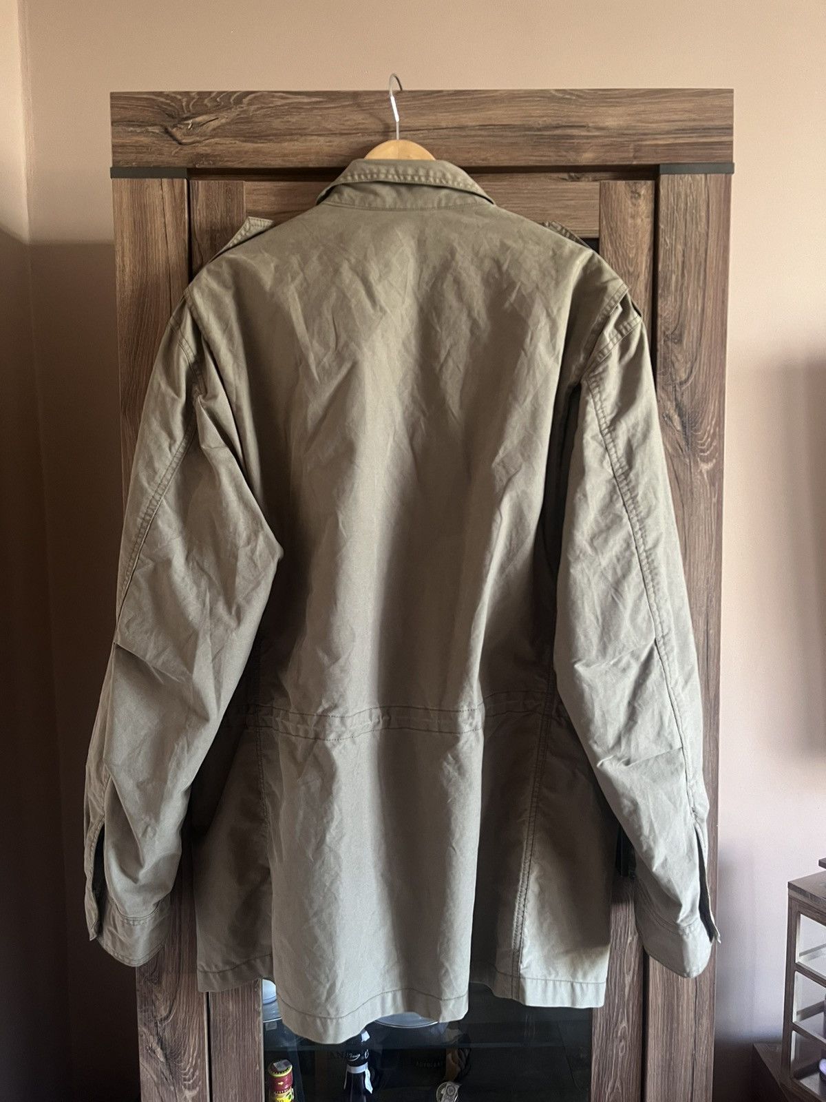 Versace Versace Classic Beige Multipocket Workwear Zip Up Jacket 54 Size US L / EU 52-54 / 3 - 2 Thumbnail