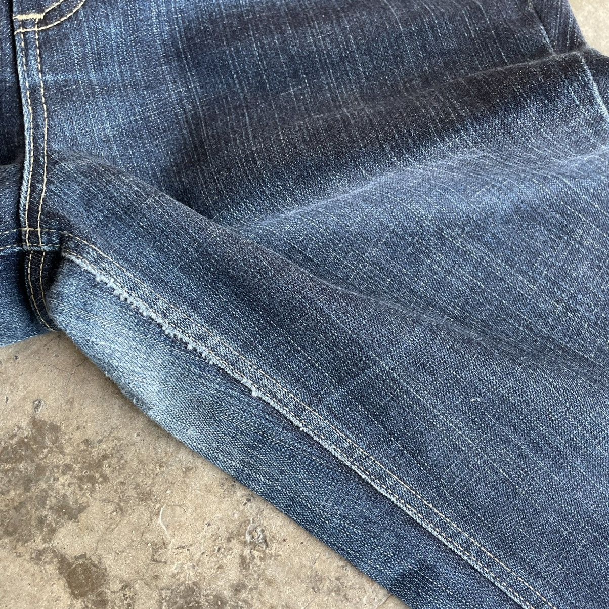 Edwin 🔥Vintage Edwin 404 Japan Made Dark Blue Black Denim Jeans Size US 34 / EU 50 - 8 Thumbnail