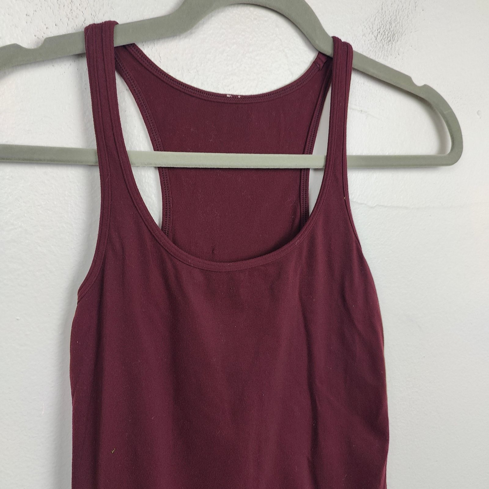 Lululemon Lululemon Cool Racerback II Tank Top Womens XS Deep Luxe Size XS / US 0-2 / IT 36-38 - 2 Thumbnail