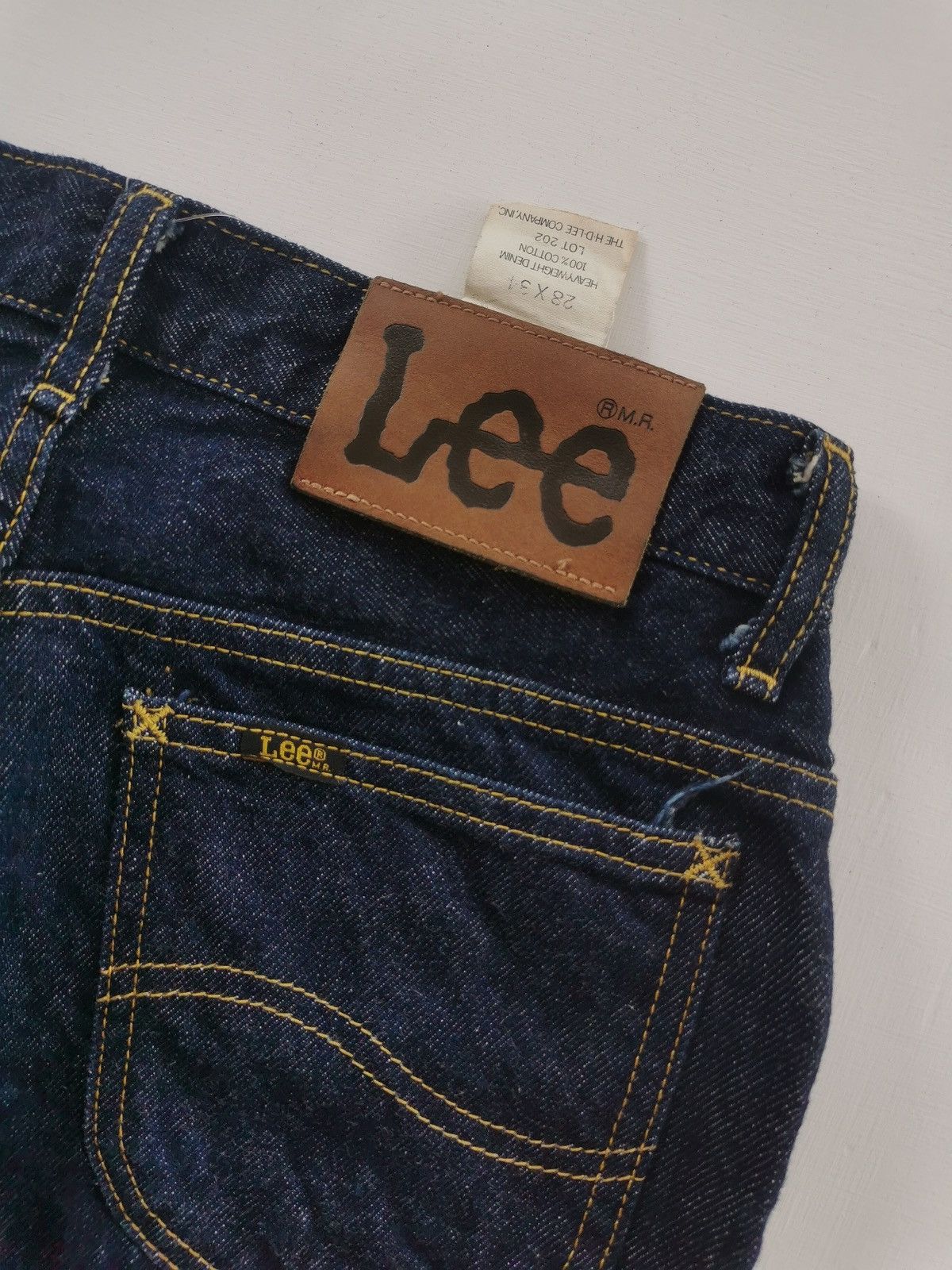 Lee Vintage Lee Bootcut Flare Lot 202 Denim Jeans Size US 26 / EU 42 - 7 Thumbnail