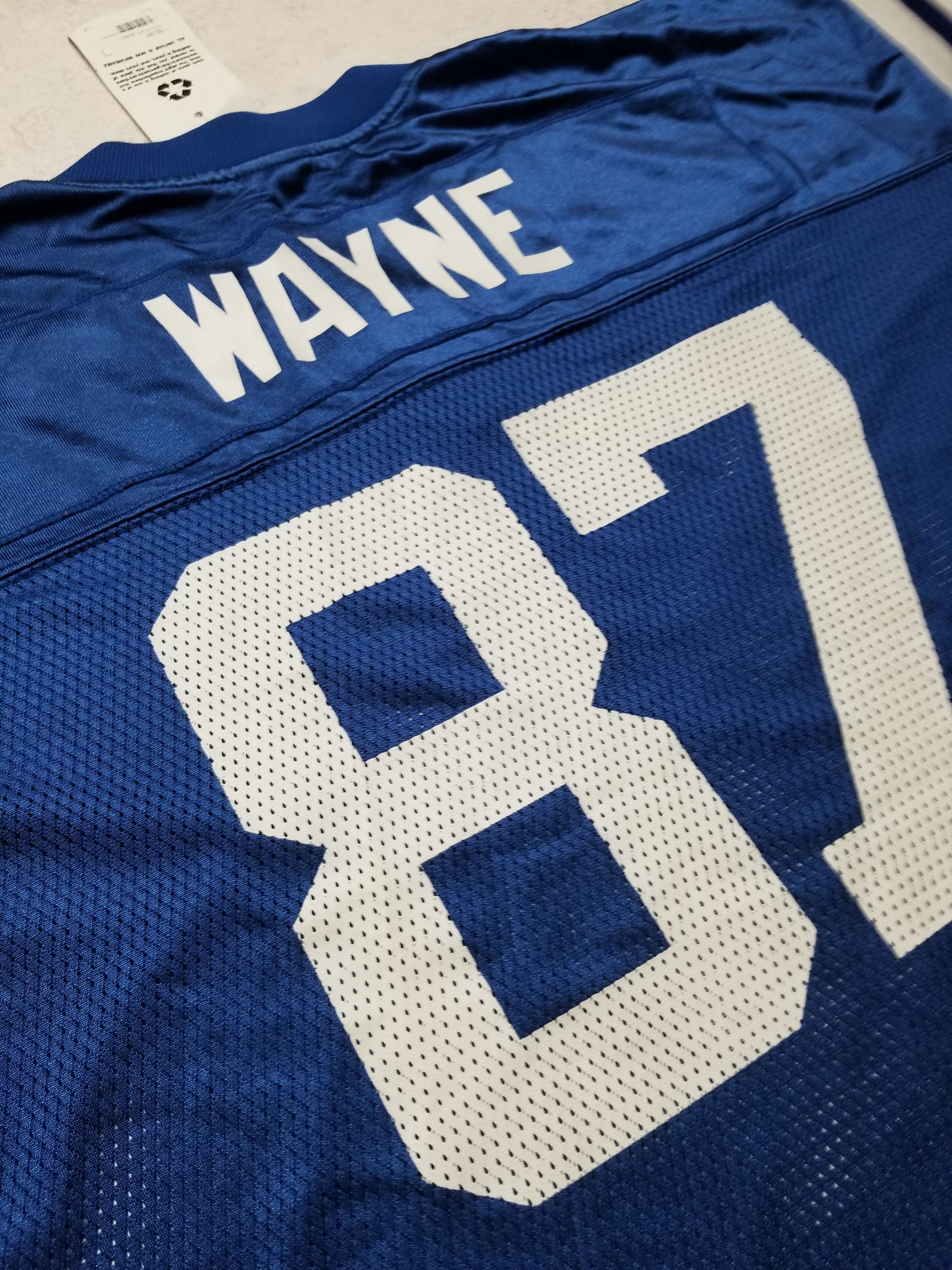 Reebok VTG Indianapolis Colts Reggie Wayne #87 OnField NFL Jersey Size US XXL / EU 58 / 5 - 7 Thumbnail