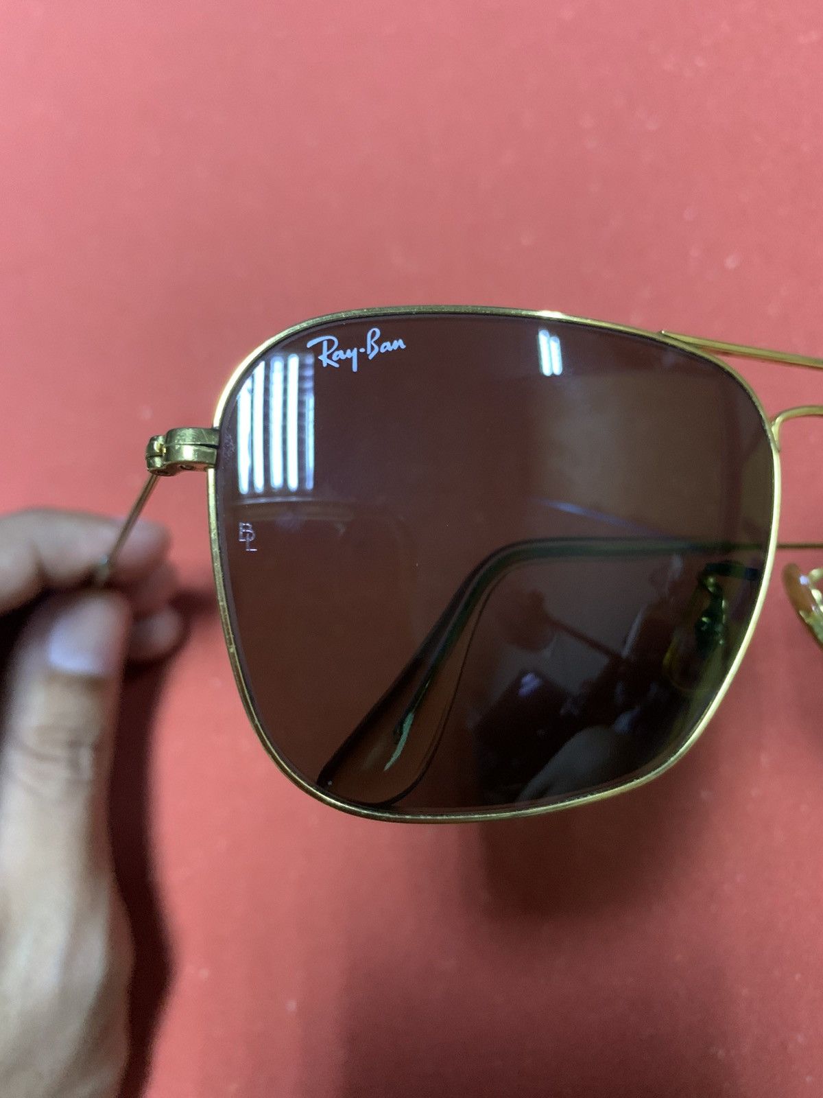 Bausch & Lomb × RayBan VINTAGE RAYBAN B&L CARAVAN CLASSIC MADE IN USA Size ONE SIZE - 3 Thumbnail
