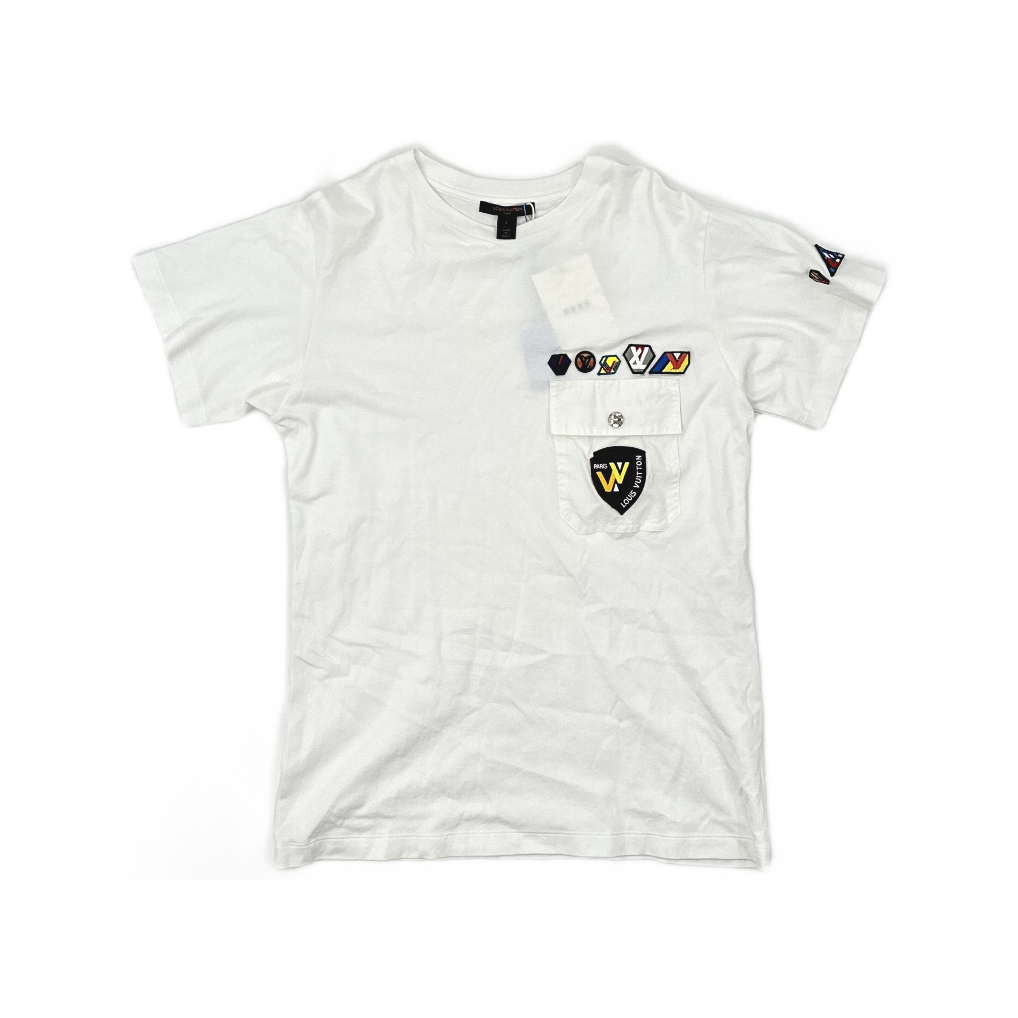 Louis Vuitton Louis Vuitton Graphic Patch Pocket T-Shirt L Size US L / EU 52-54 / 3 - 1 Thumbnail