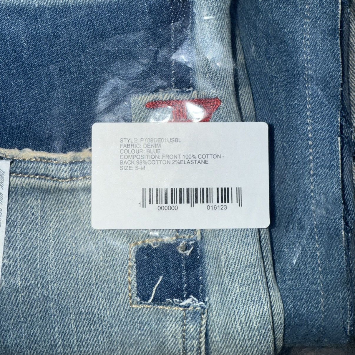 Diesel DIESEL INDUSTRY X PROTOTYPES NEW JEANS PANT Size US 31 - 10 Thumbnail