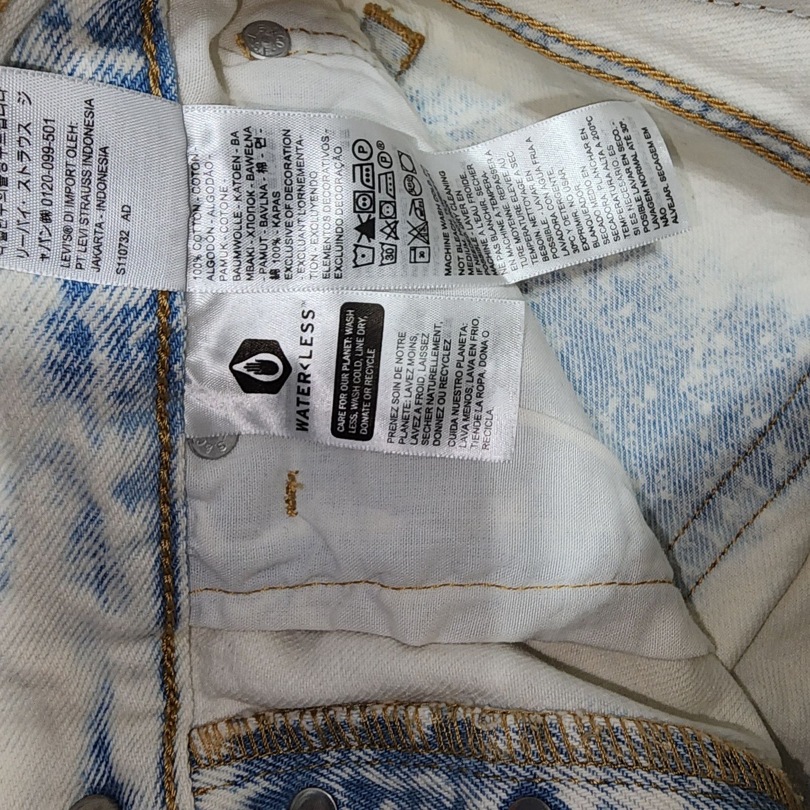 Levi's Levi's 501 original W23'' x L40'' women's jeans-button fly Size 23" - 8 Thumbnail