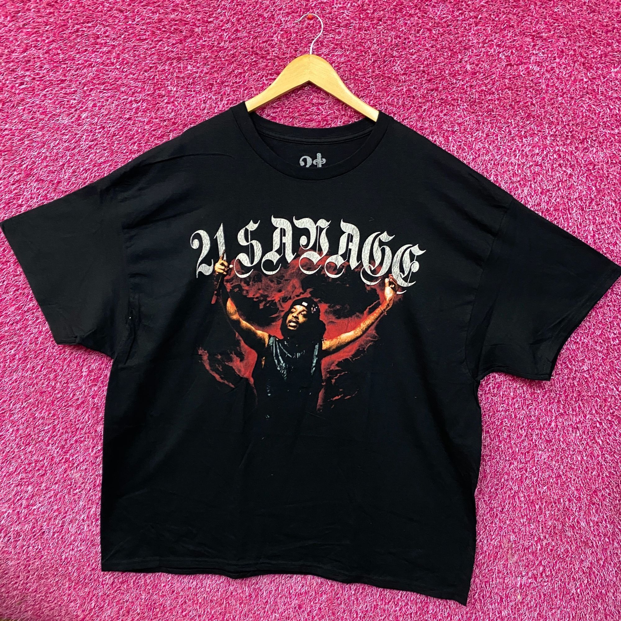 21 Savage 21 Savage American Dream Graphic T-Shirt 3XL Size US XXL / EU 58 / 5 - 3 Thumbnail