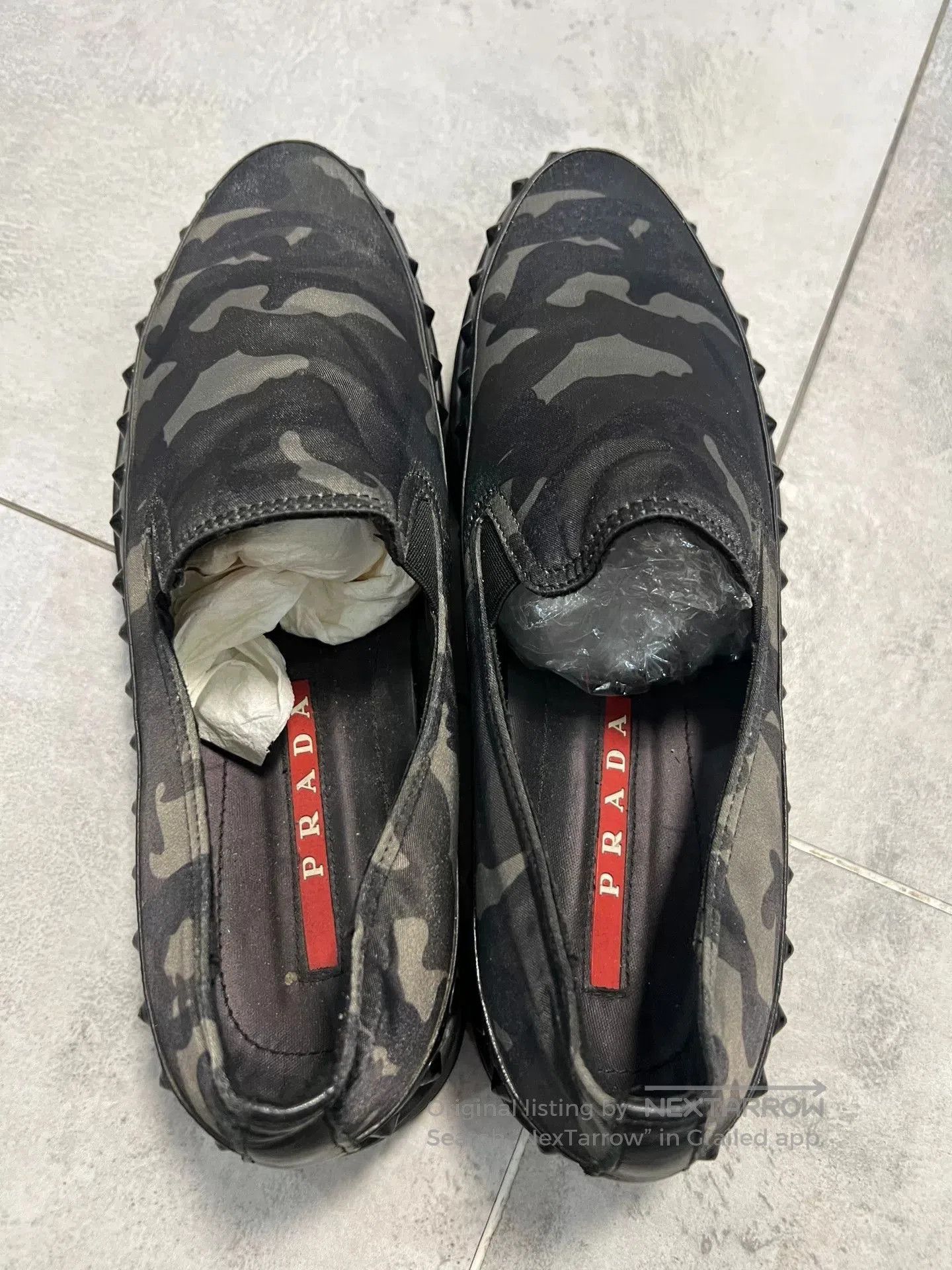 Prada Prada Men's Slip. Size US 7 / EU 40 - 3 Thumbnail
