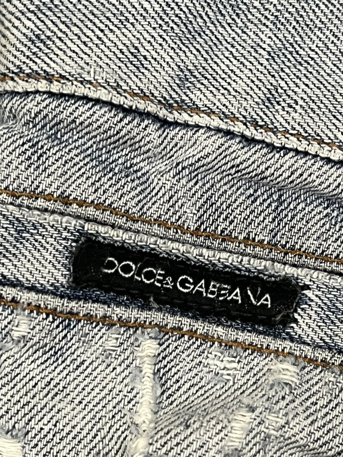 Dolce & Gabbana Vintage Dolce&Gabbana Distressed Denim Size US 31 - 11 Thumbnail