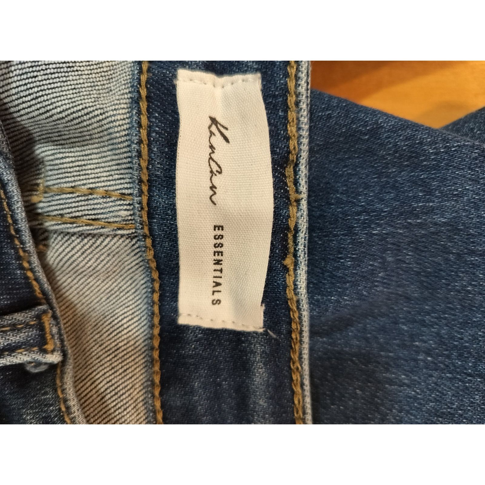 Other KanCan Essentials High Rise Bootcut Jeans Raw Hem 3/25 Size 25" / US 0 / IT 36 - 9 Thumbnail