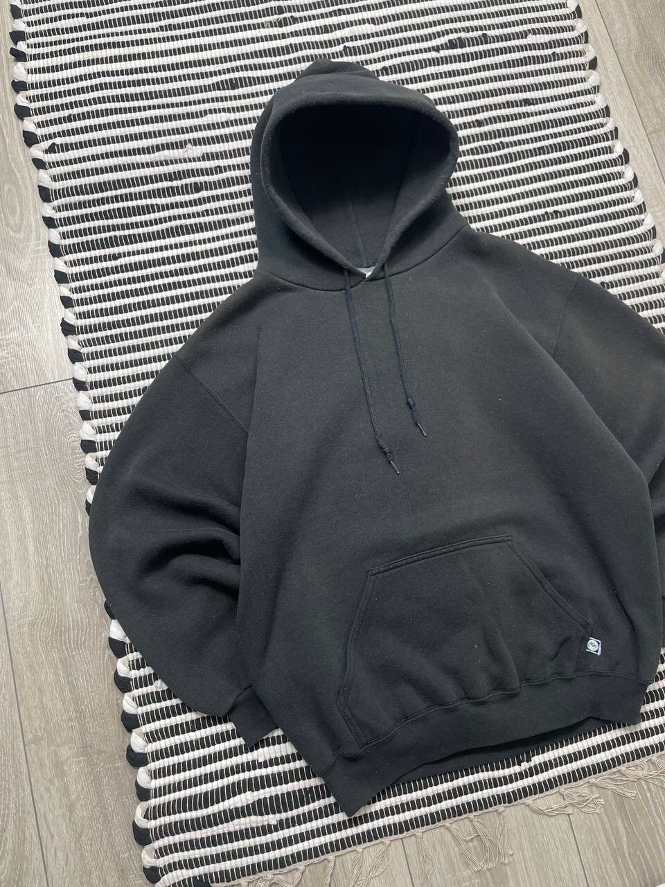 Japanese Brand × Vintage Vintage 90s Discus Baggy Boxy Fit Faded Hoodie Y2K Size US M / EU 48-50 / 2 - 2 Thumbnail
