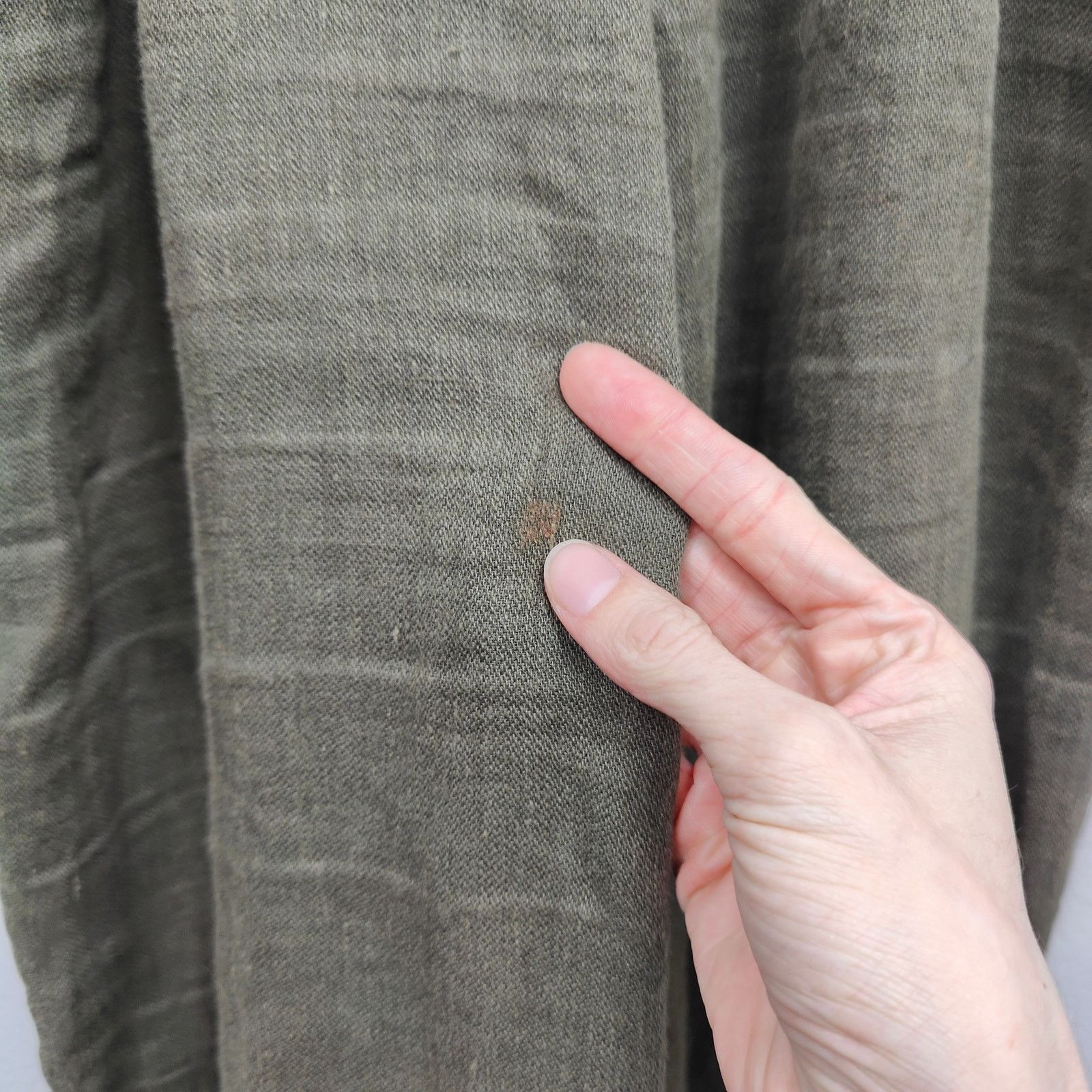 Whistles Whistles Linen Jumpsuit Womens US 6 Olive Green Sleeveless Size 28" / US 6 / IT 42 - 6 Thumbnail