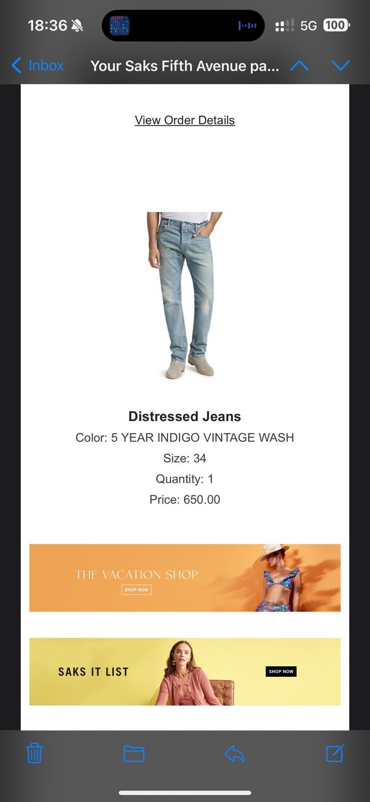 Fear of God Fear of god Seventh collection denim Size US 34 / EU 50 - 9 Thumbnail