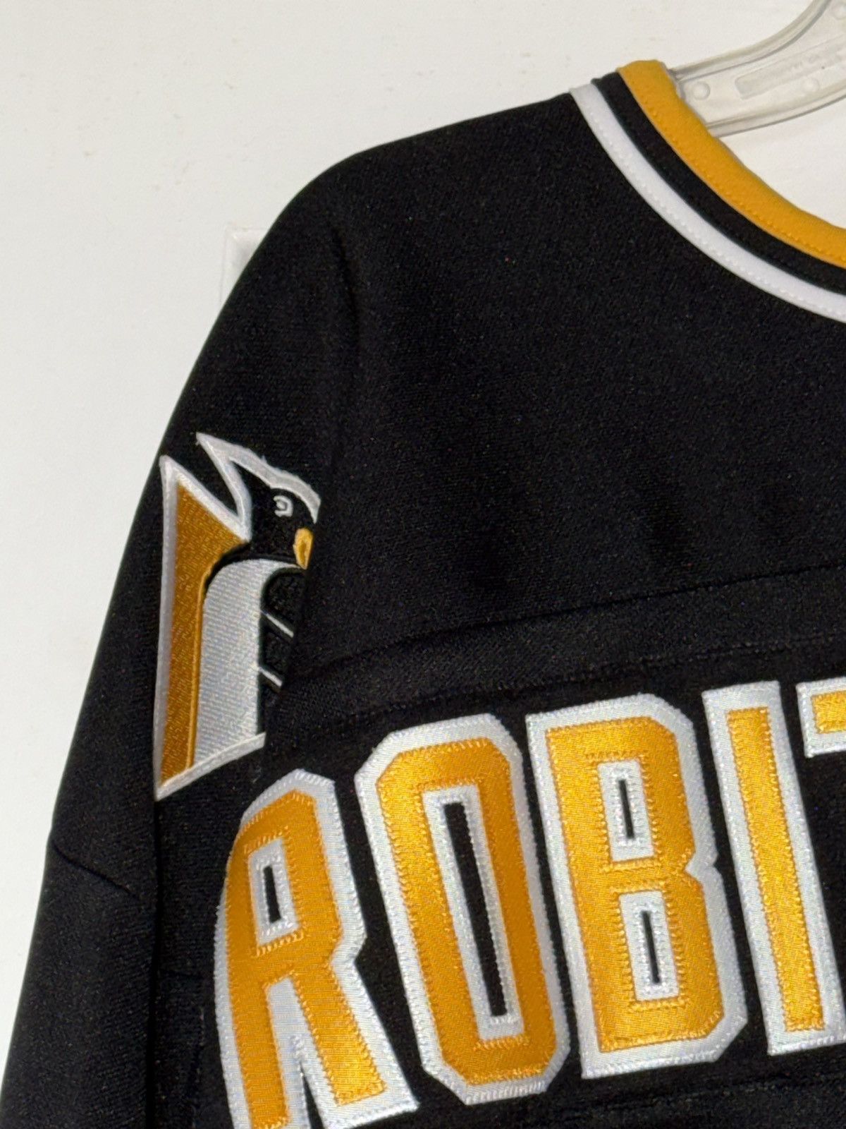 Ccm CCM NHL Hockey Pittsburgh Penguins Luc Robitaille Jersey Men Size US L / EU 52-54 / 3 - 10 Thumbnail