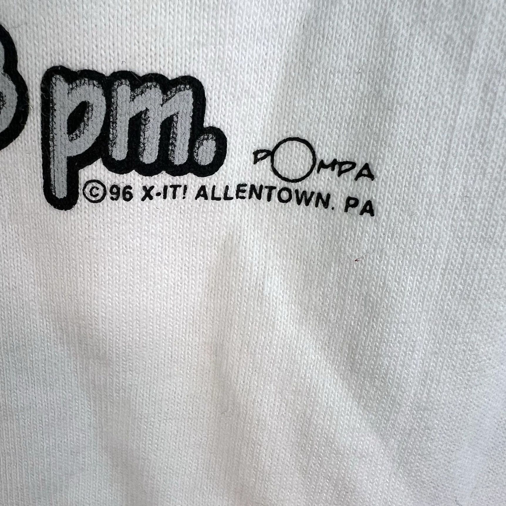Fruit Of The Loom VINTAGE Top 10 Signs You’re Over The Hill T-Shirt Adult L White 90s USA Funny Shirt Mens Size US L / EU 52-54 / 3 - 3 Thumbnail