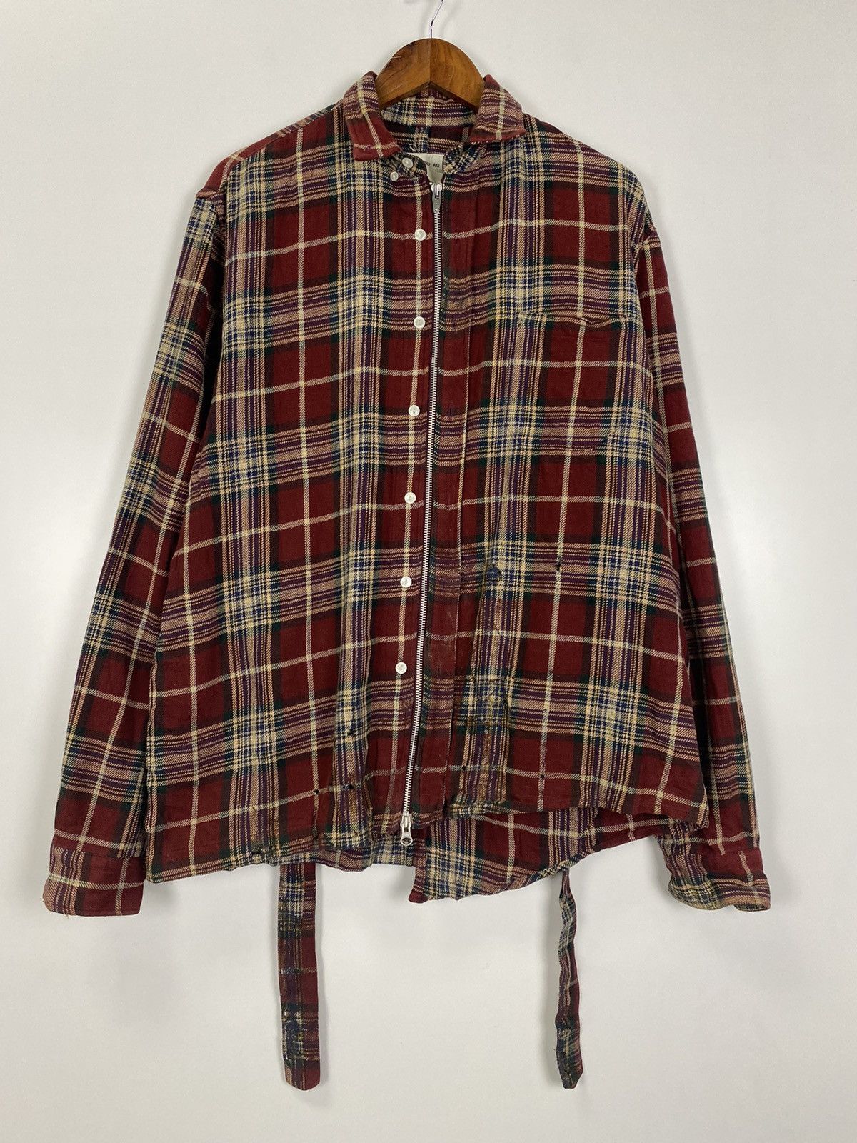 Japanese Brand × Vintage Vintage Private Brand AG zipper jacket Size US XL / EU 56 / 4 - 2 Thumbnail