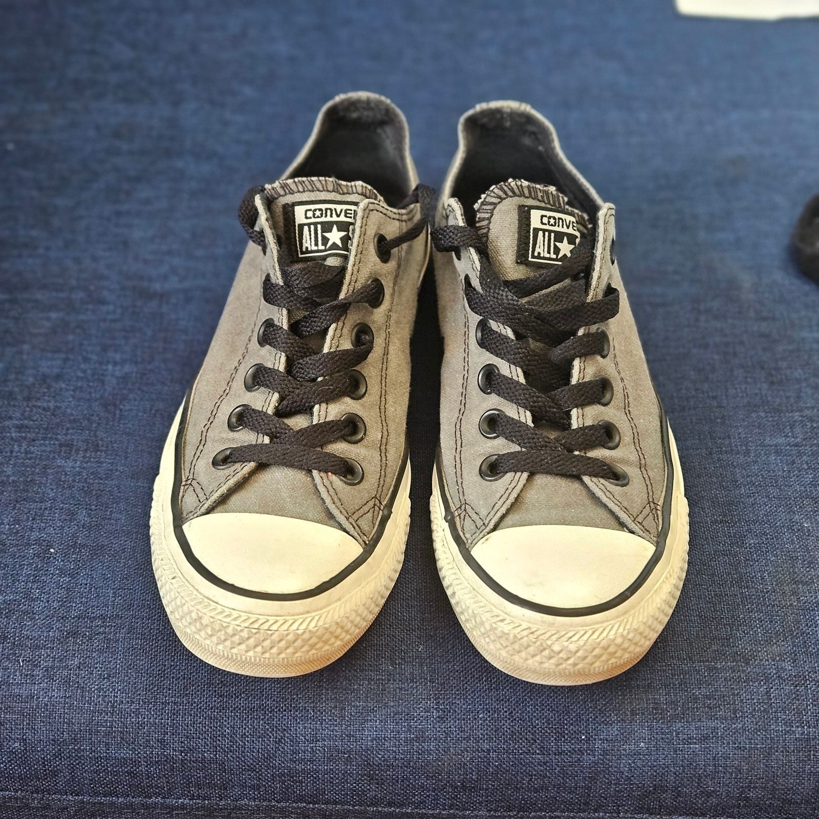 Converse Converse Chuck Taylor All Star Low Top Sneakers Grey SZ 6.5W Size US 8 / IT 38 - 8 Thumbnail