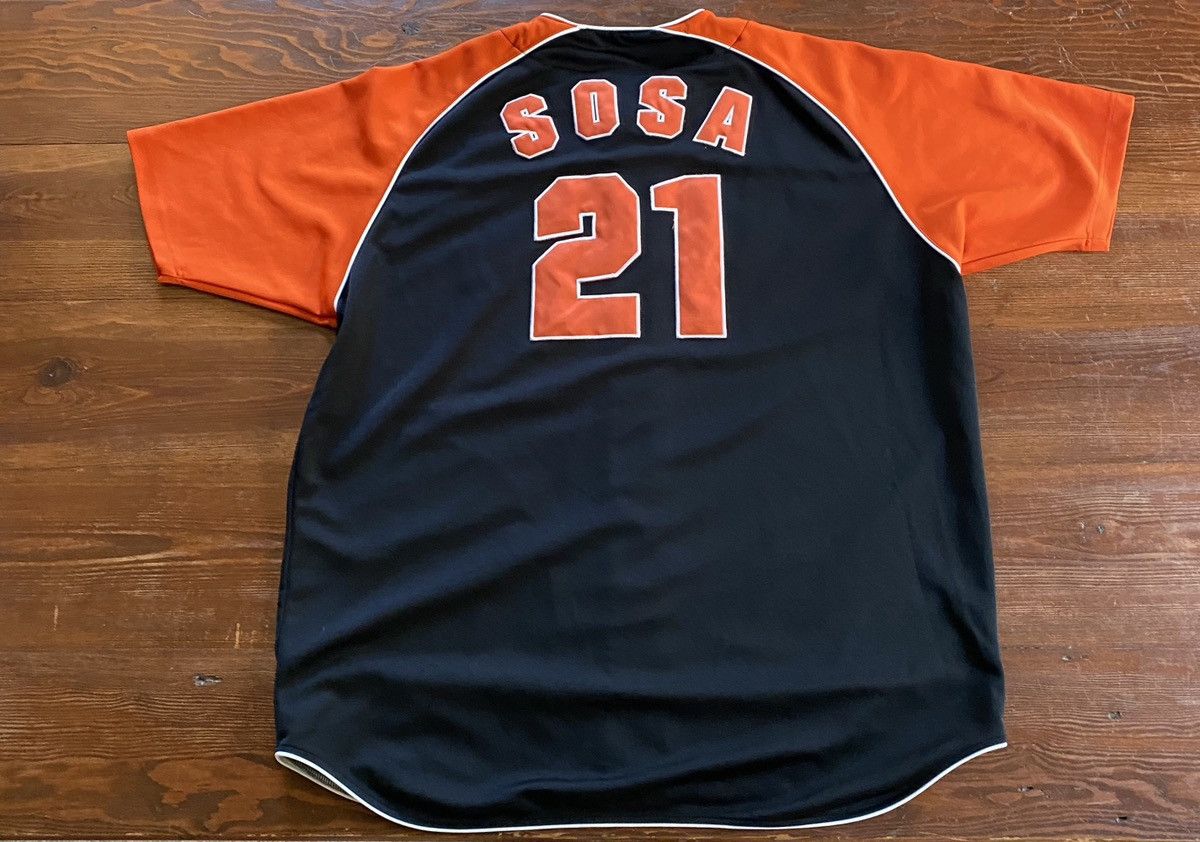 MLB Vintage 2005 Sammy Sosa Baltimore Orioles True Fan Jersey Size US XXL / EU 58 / 5 - 14 Thumbnail