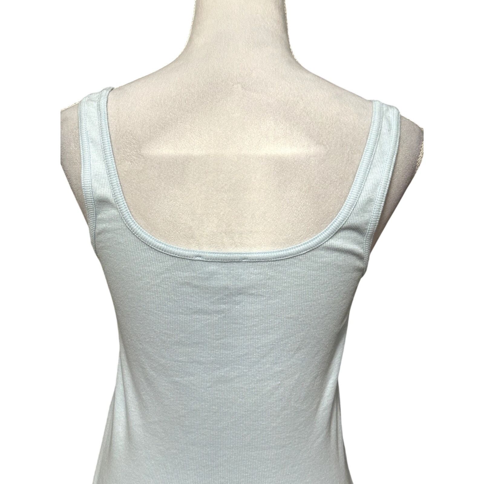 Other Abound Tank Top Stylish Ribbed Corset Sleeveless Blue L NWOT Size L / US 10 / IT 46 - 6 Thumbnail