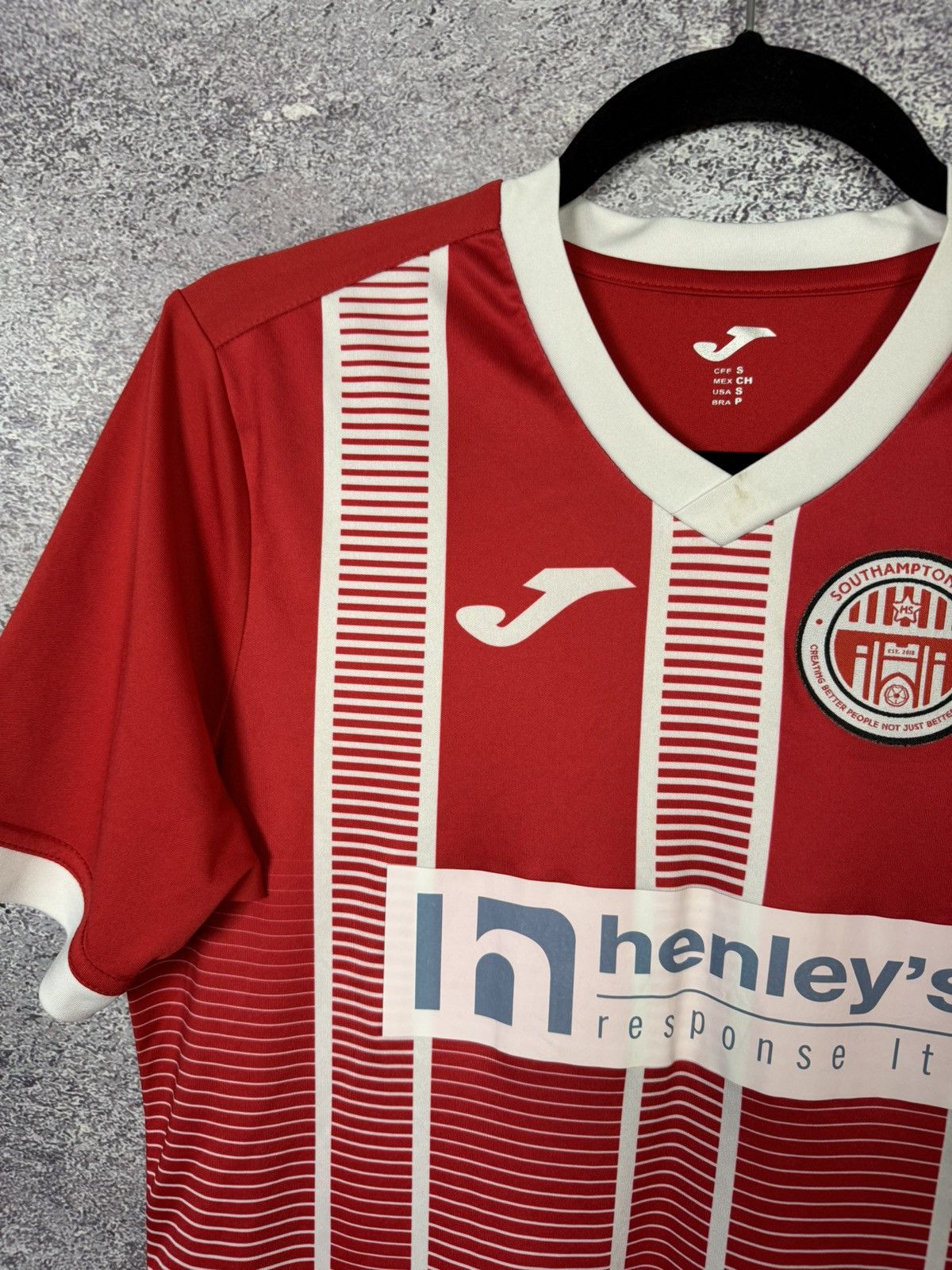 Vintage Southampton RTC Joma Soccer Jersey Small Blokcore Size US S / EU 44-46 / 1 - 5 Thumbnail