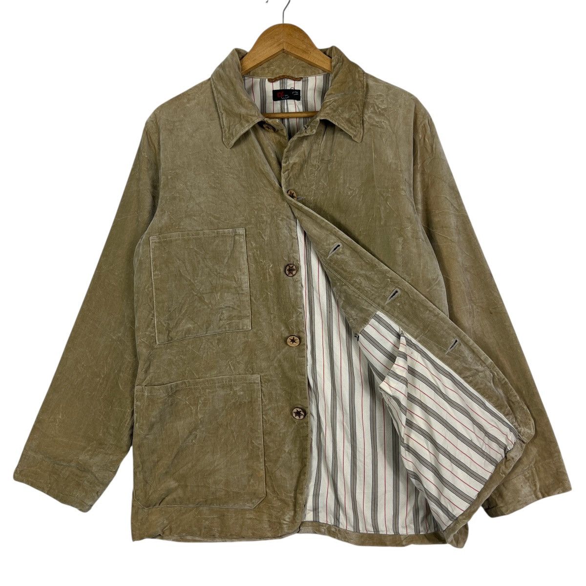45rpm R 45RPM VELVET CHORE JACKET MADE IN JAPAN SIZE L Size US L / EU 52-54 / 3 - 4 Thumbnail