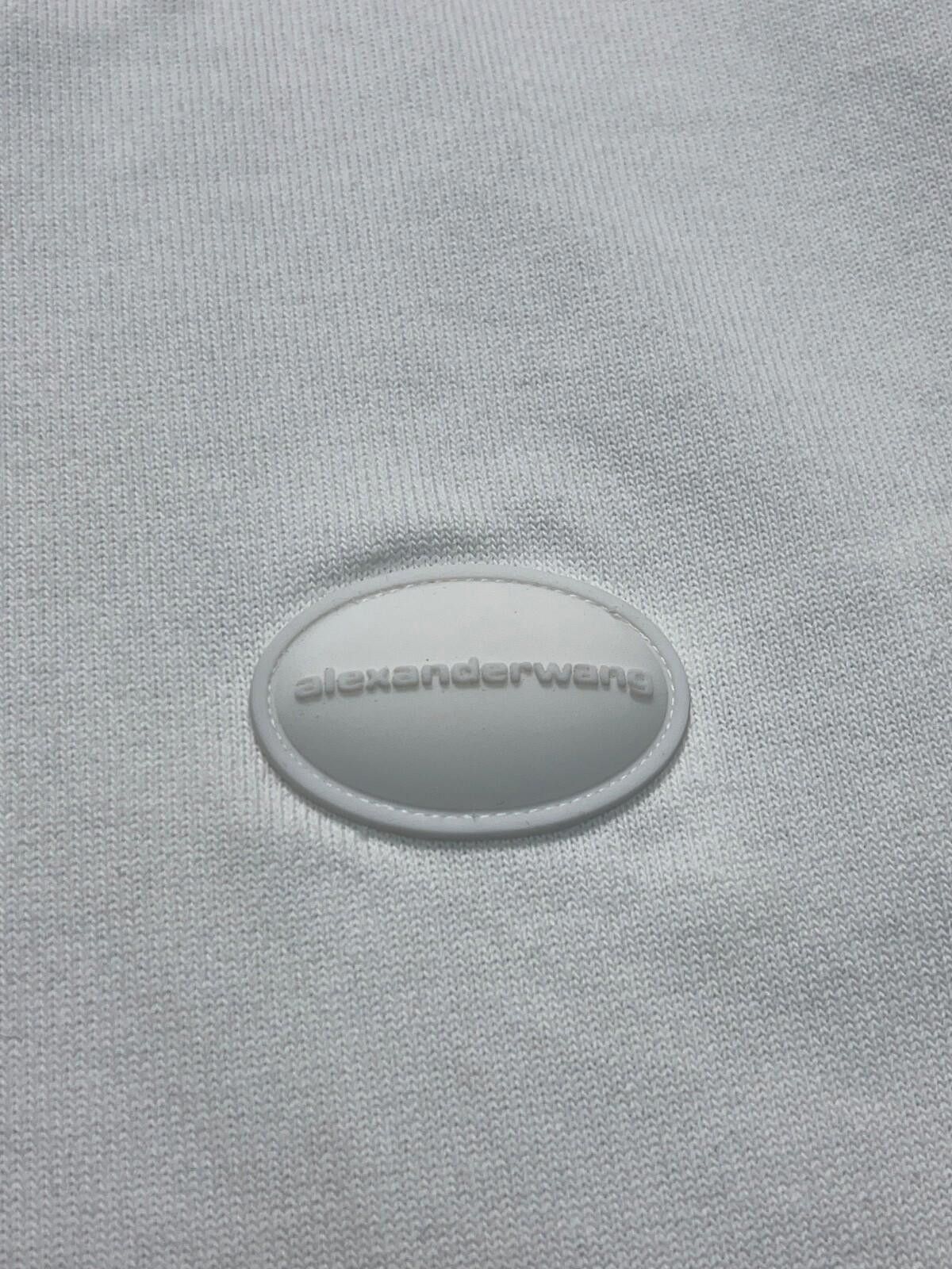 Alexander Wang NWT Unisex Mens WomensDome Logo Tee Oversize T Shirt White L Size US L / EU 52-54 / 3 - 9 Thumbnail
