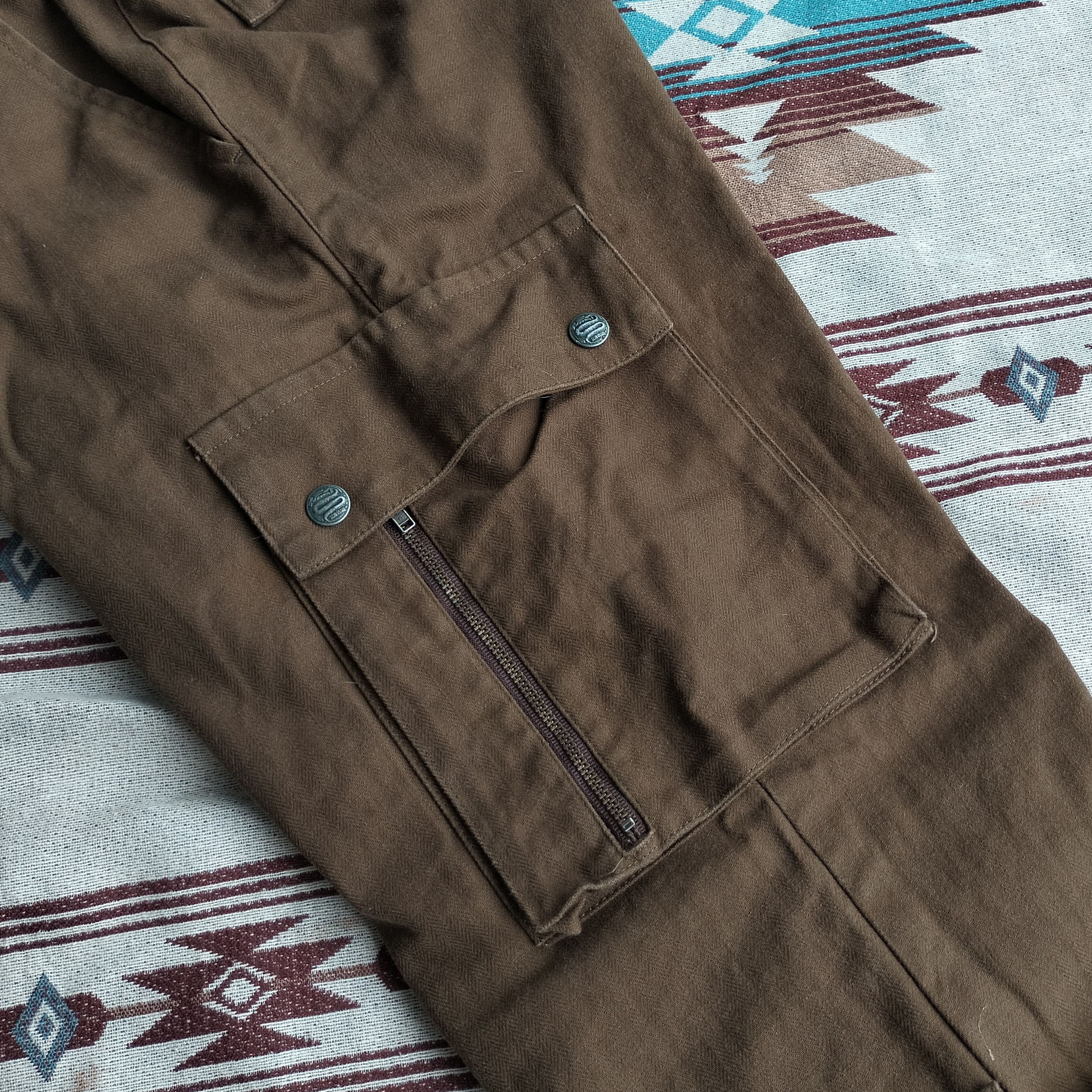 PPFM Schlussel bondage wide leg cargo pants (Realy rare) Size US 30 / EU 46 - 13 Thumbnail