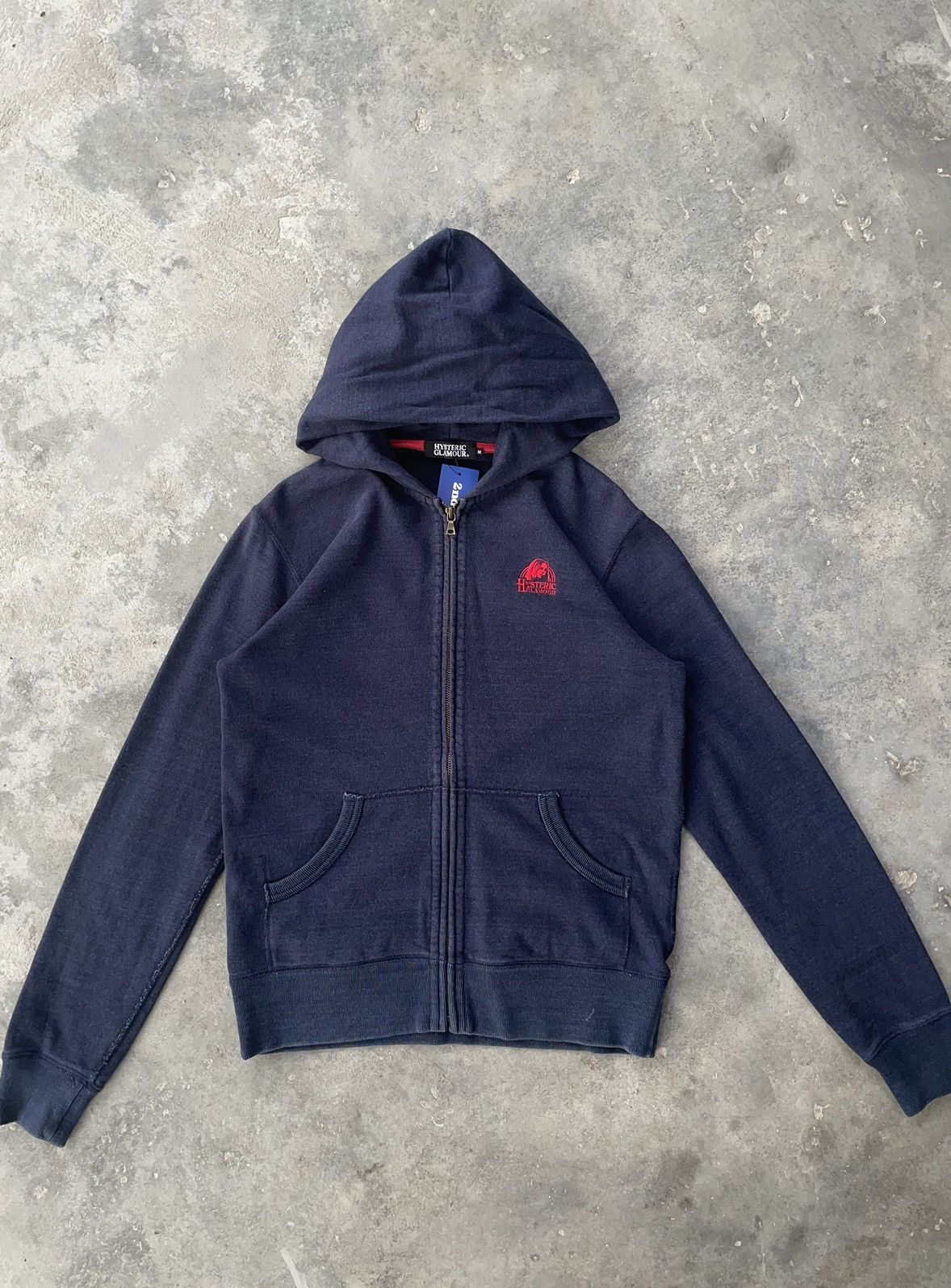 Hysteric Glamour Hysteric glamour navy blue zip up hoodie Size M / US 6-8 / IT 42-44 - 1 Thumbnail