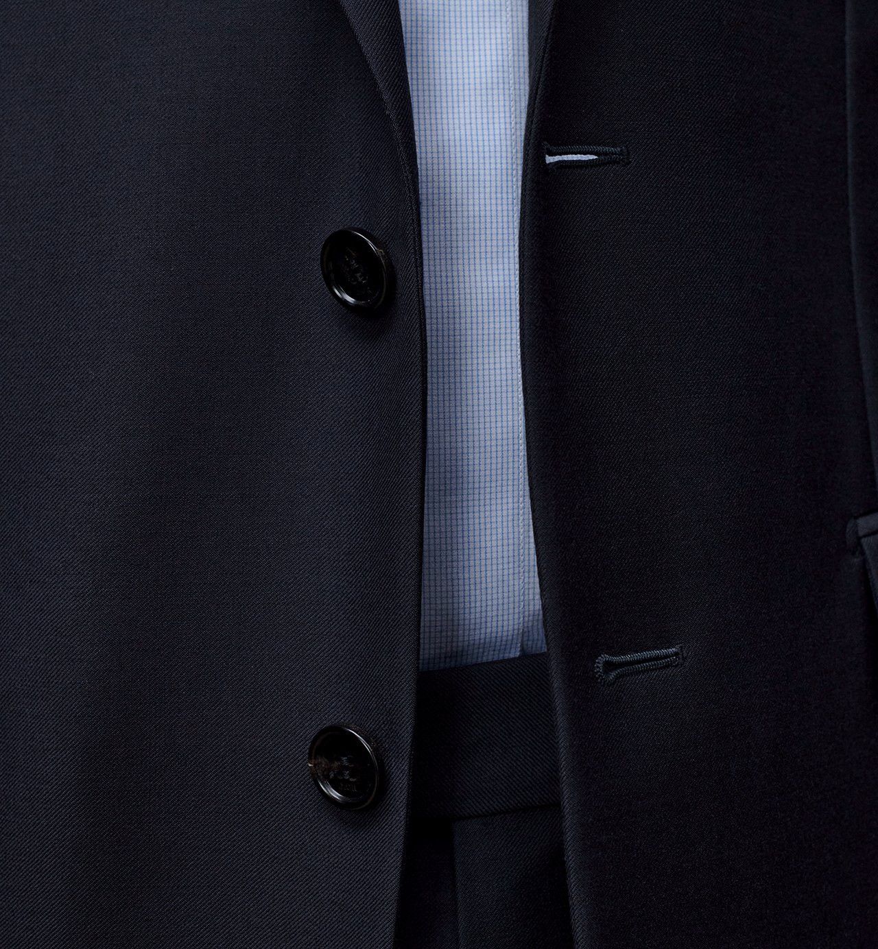 Dior × Hedi Slimane Dior Homme Navy Suit Navigate Hedi Slimane Size 44R - 3 Thumbnail