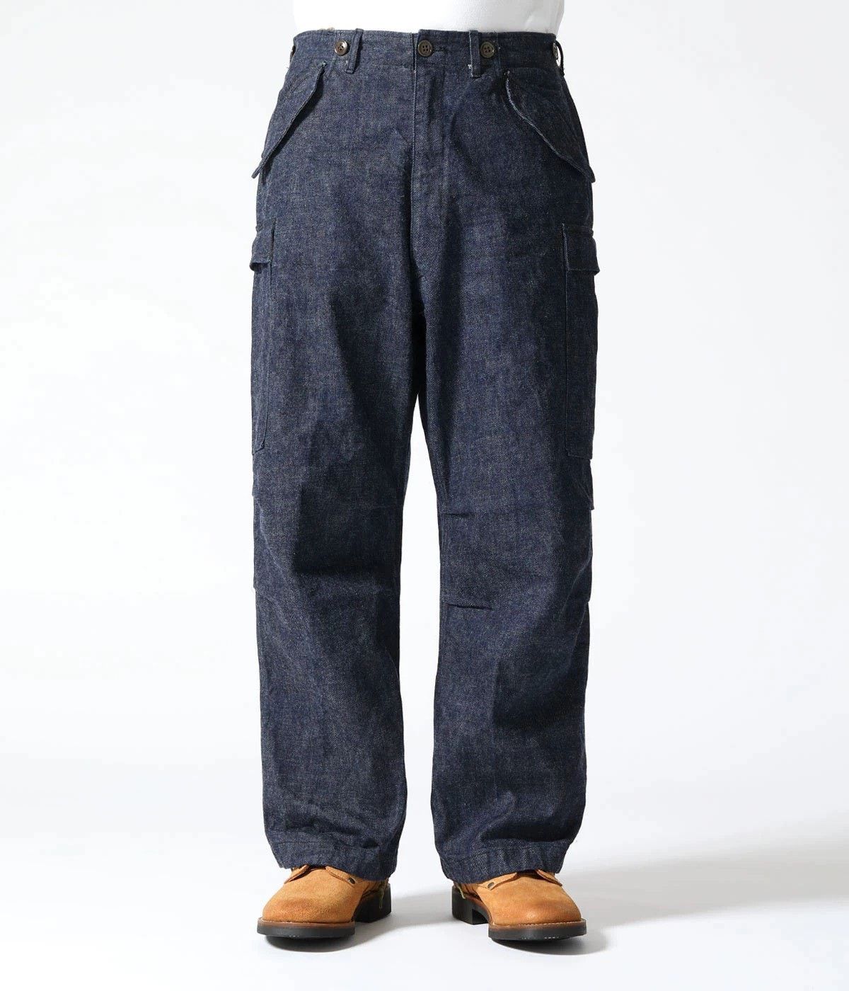 Buzz Rickson's Buzz Rickson's M-1951 Denim Cargo Pants Size US 34 / EU 50 - 1 Thumbnail
