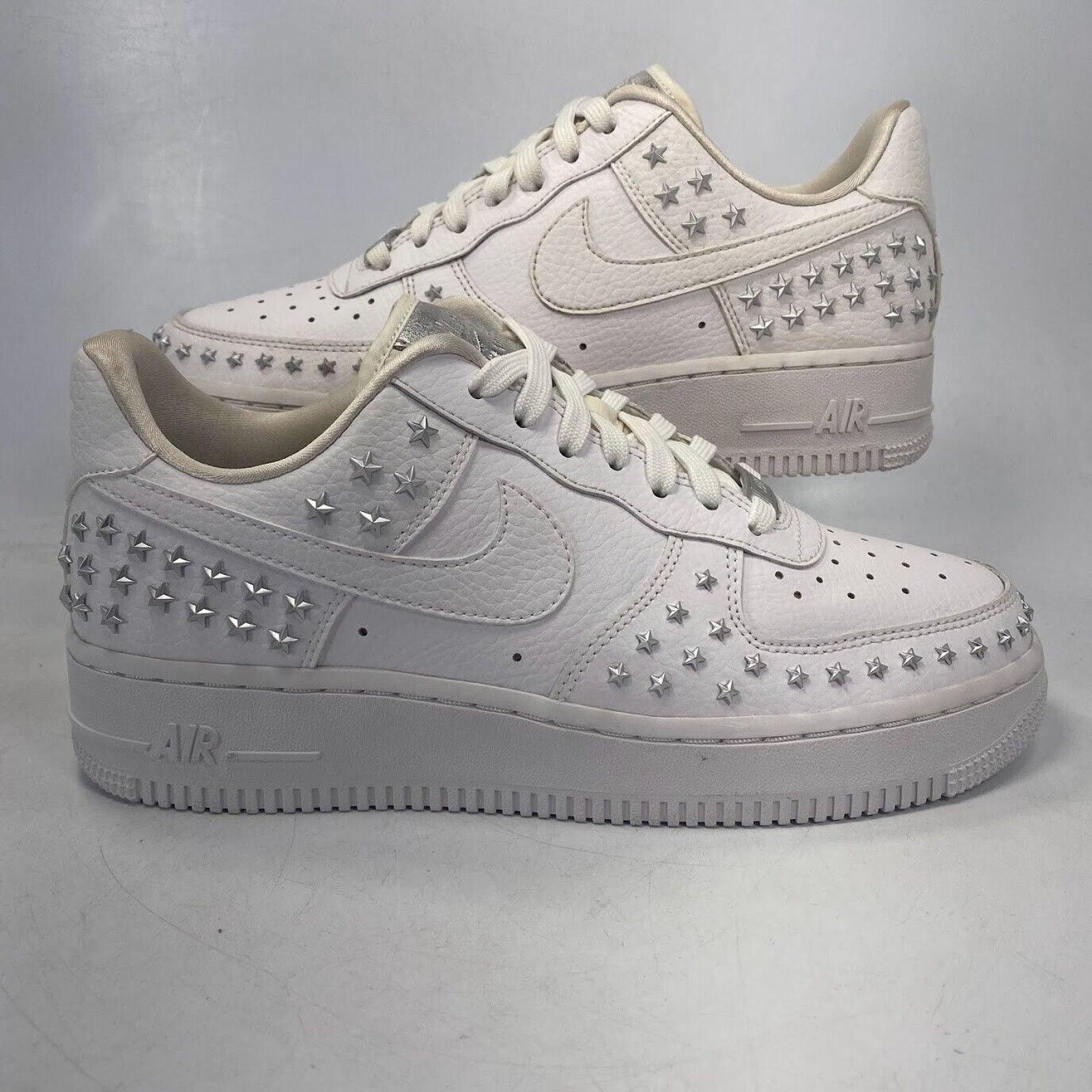 NEW Nike Air Force 1 '07 XX White Studded AR0639-100