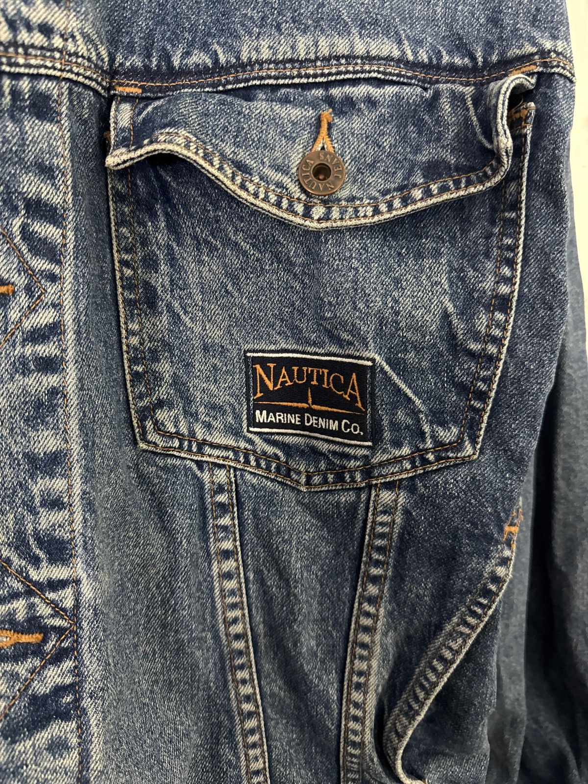 Nautica Nautical denim jacket Size US M / EU 48-50 / 2 - 2 Thumbnail