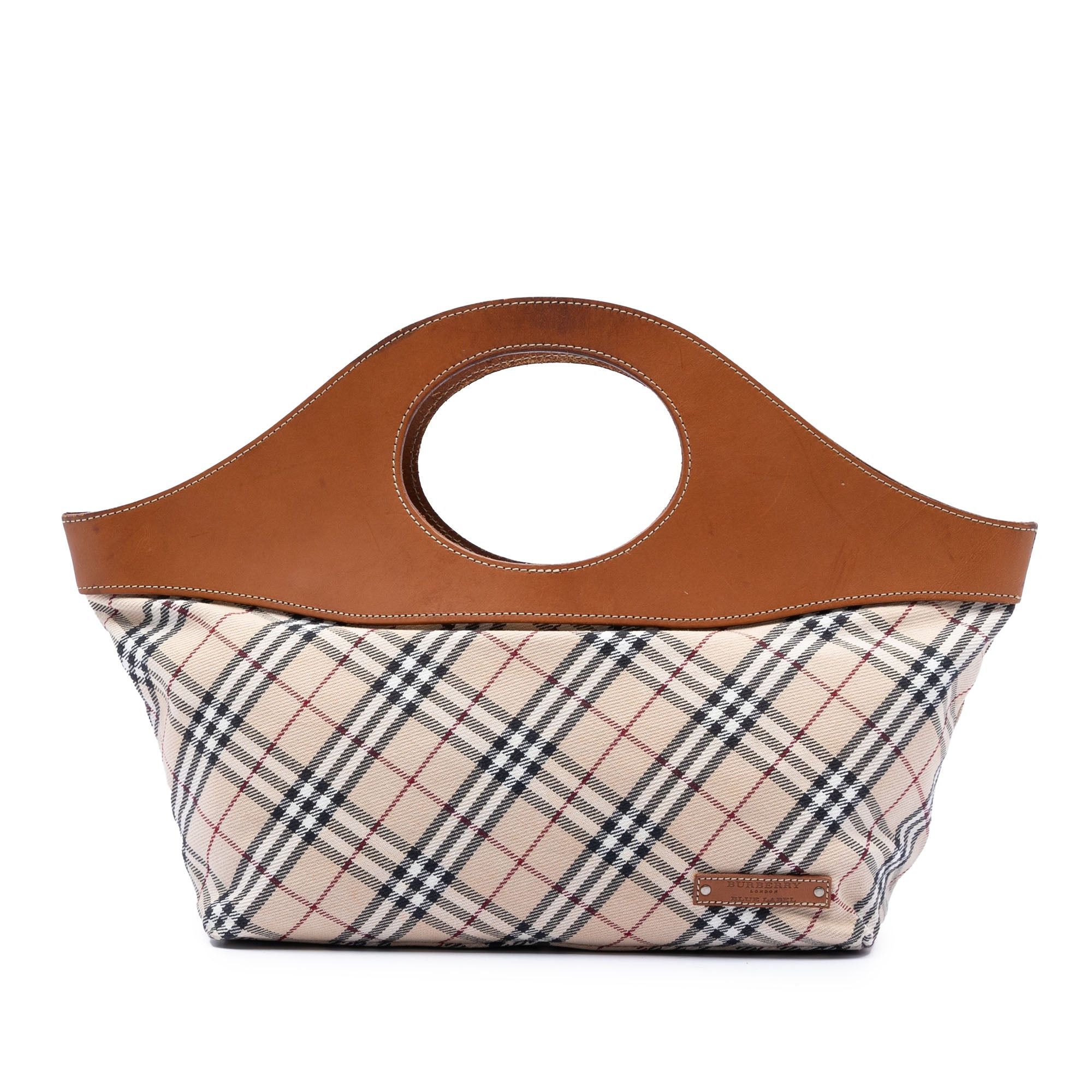 Burberry Nova Check Canvas Handbag Size ONE SIZE - 1 Thumbnail