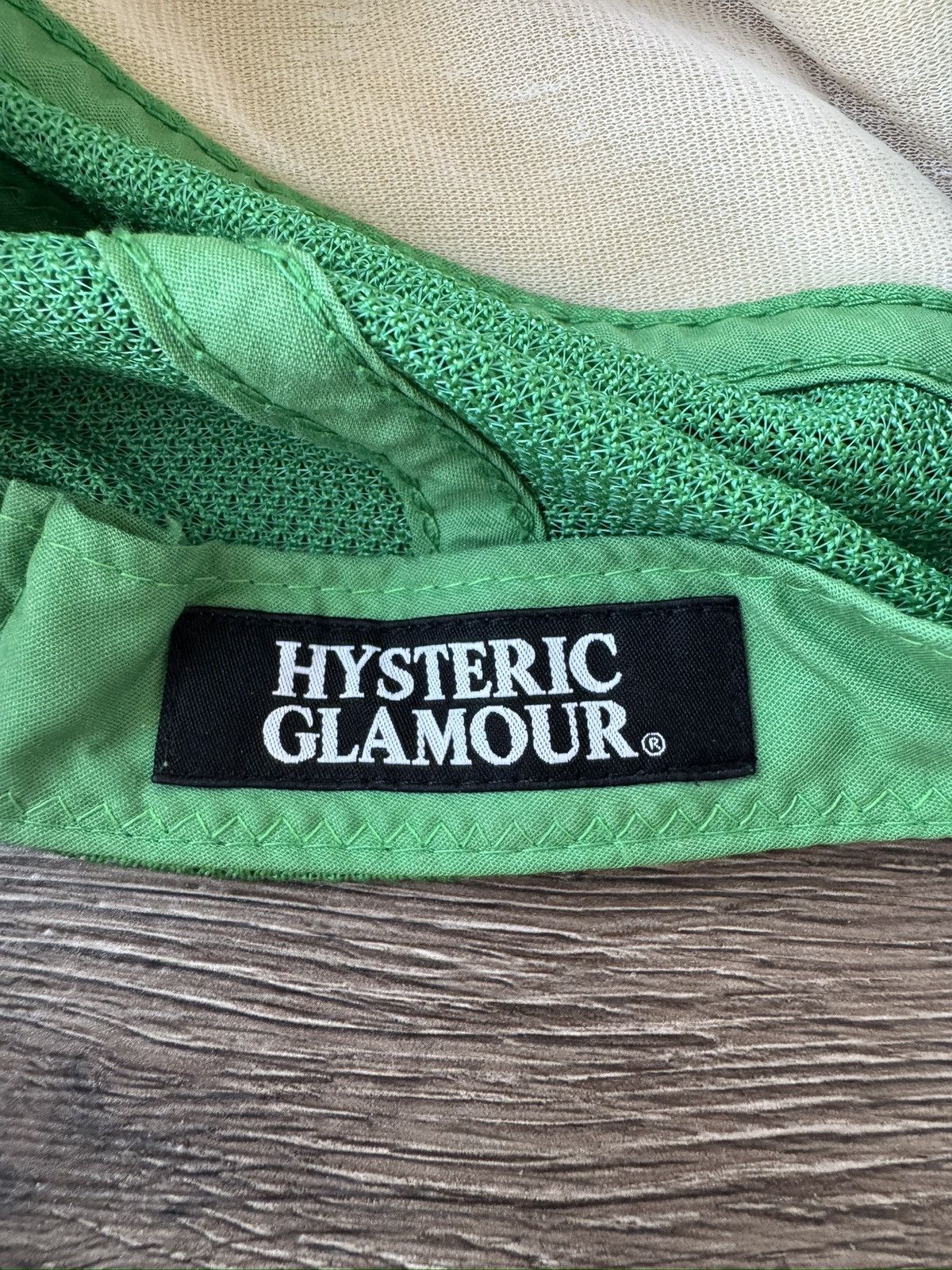 Hysteric Glamour Hysteric Glamour Detroit Green Trucker Hat Size ONE SIZE - 5 Thumbnail