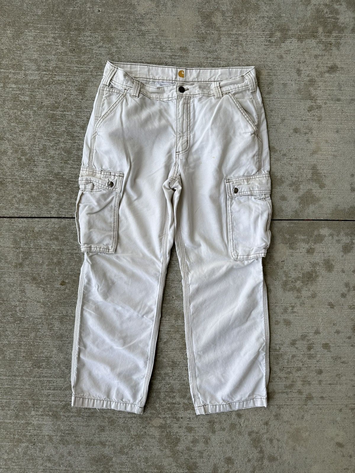 Carhartt × Vintage Carhartt Baggy Cargo Workwear Pants Size US 33 - 2 Thumbnail
