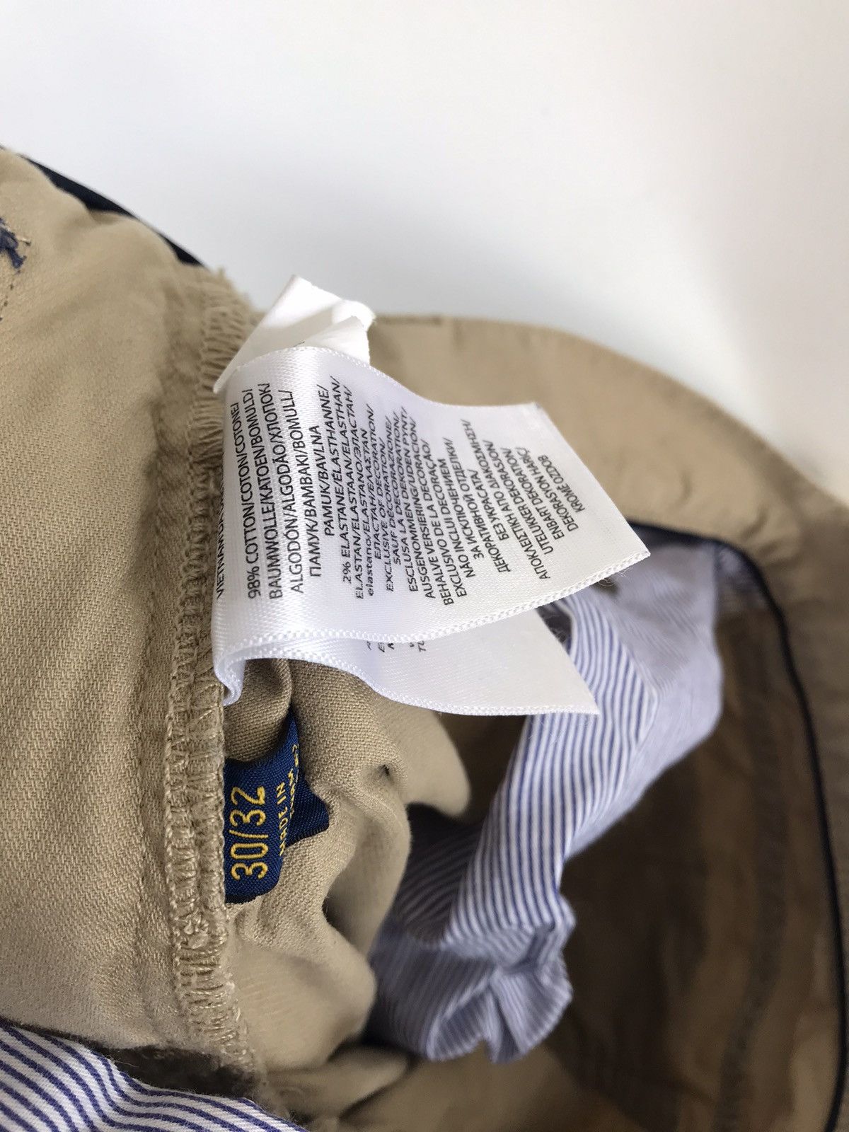 Polo Ralph Lauren Polo Ralph Lauren Beige Chino Pants Size US 30 / EU 46 - 5 Thumbnail