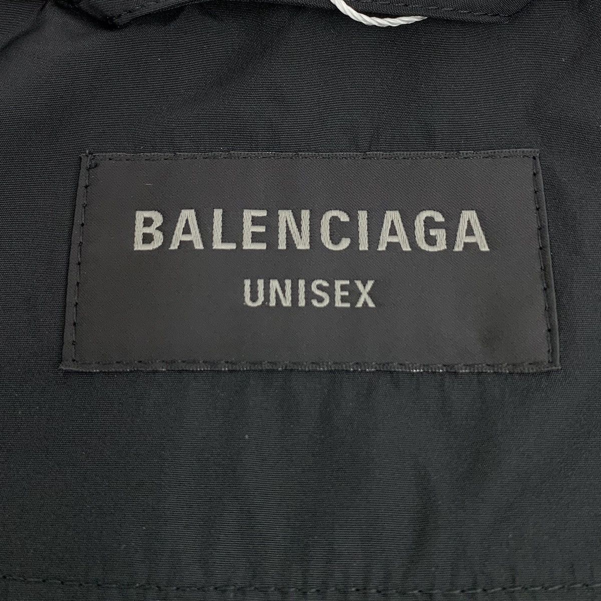 Balenciaga Balenciaga Black Logo Monogram Embroidered Punch Jacket Size M / US 6-8 / IT 42-44 - 5 Thumbnail