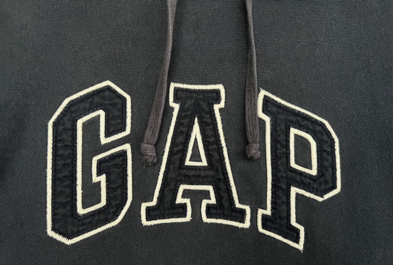 Gap Vintage Gap Navy Blue Hoodie Gap Faded Hoodie Size L Size US L / EU 52-54 / 3 - 5 Thumbnail