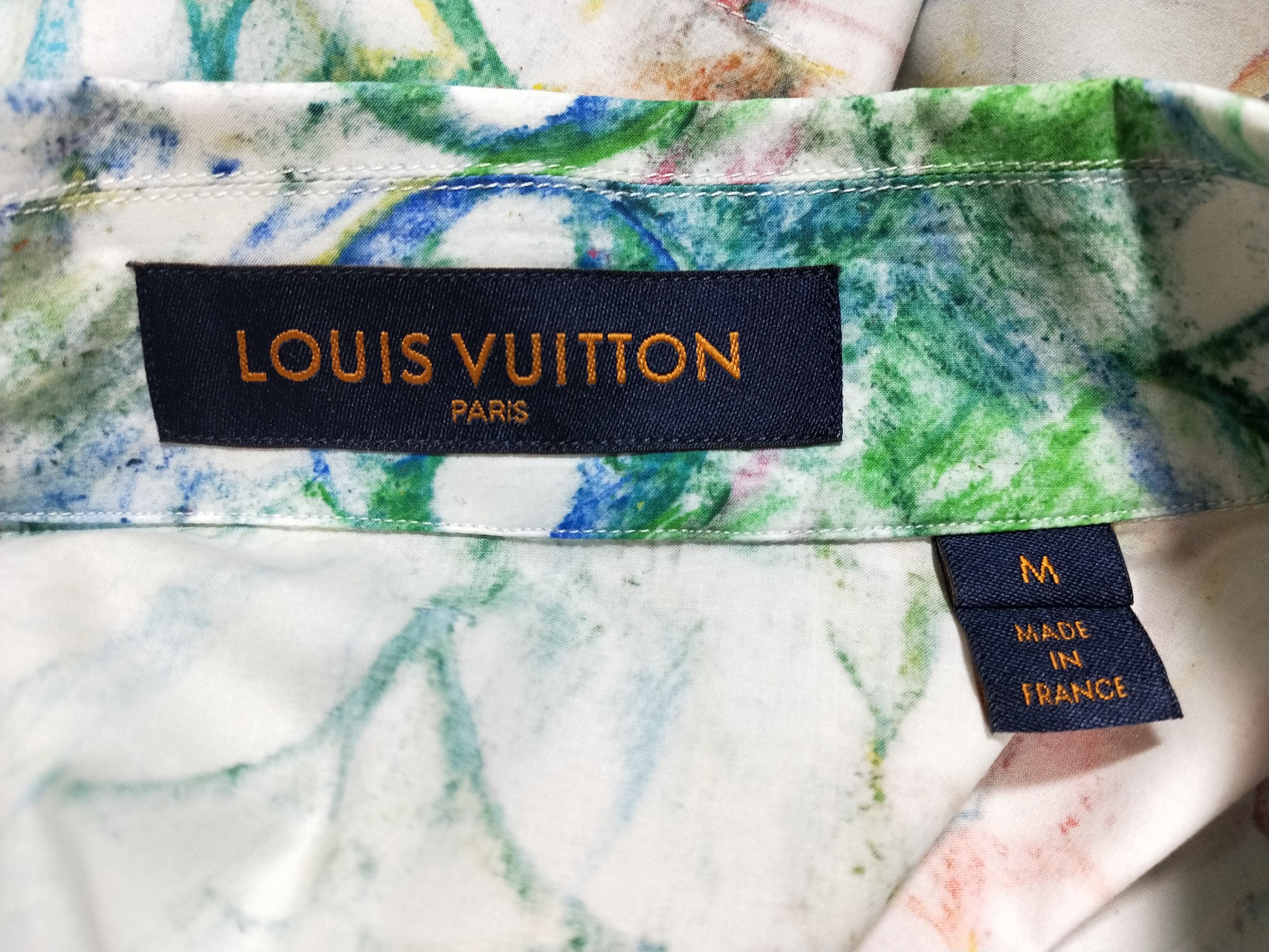 Louis Vuitton × Virgil Abloh Multicolor Pastel Hawaiian Camp Shirt Size US M / EU 48-50 / 2 - 4 Thumbnail